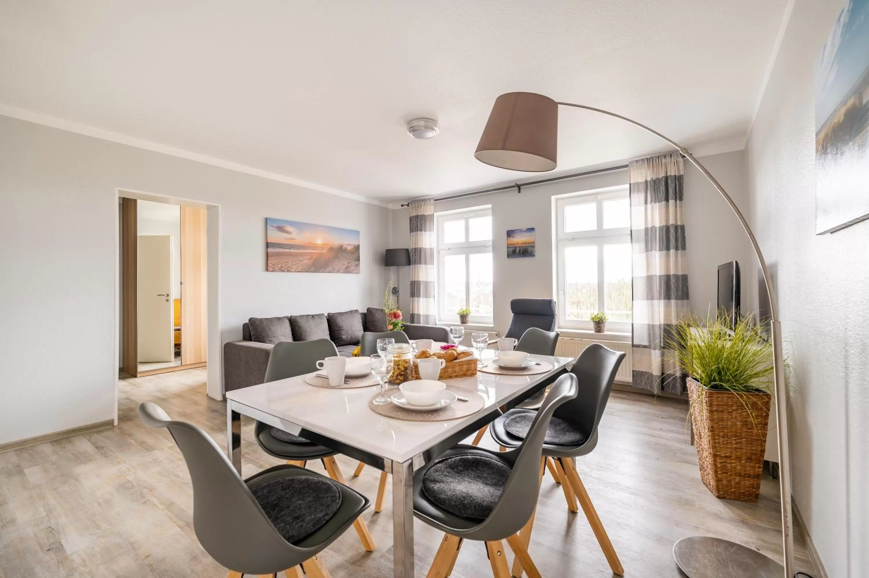 Living room in Haus Ferienglück Sauna im Haus
