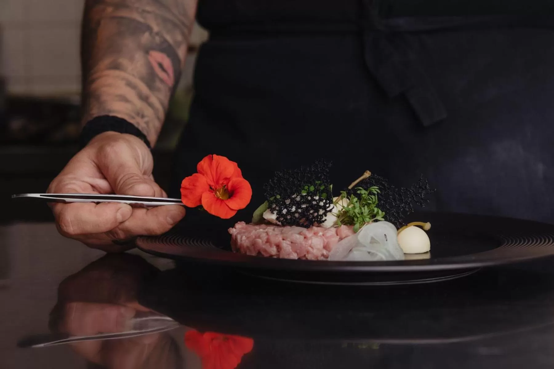 Food close-up in Hotel Kreuz