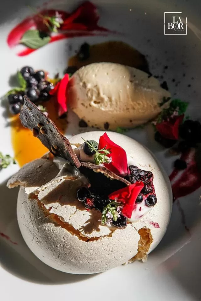 Food close-up in LaBor Kvártély