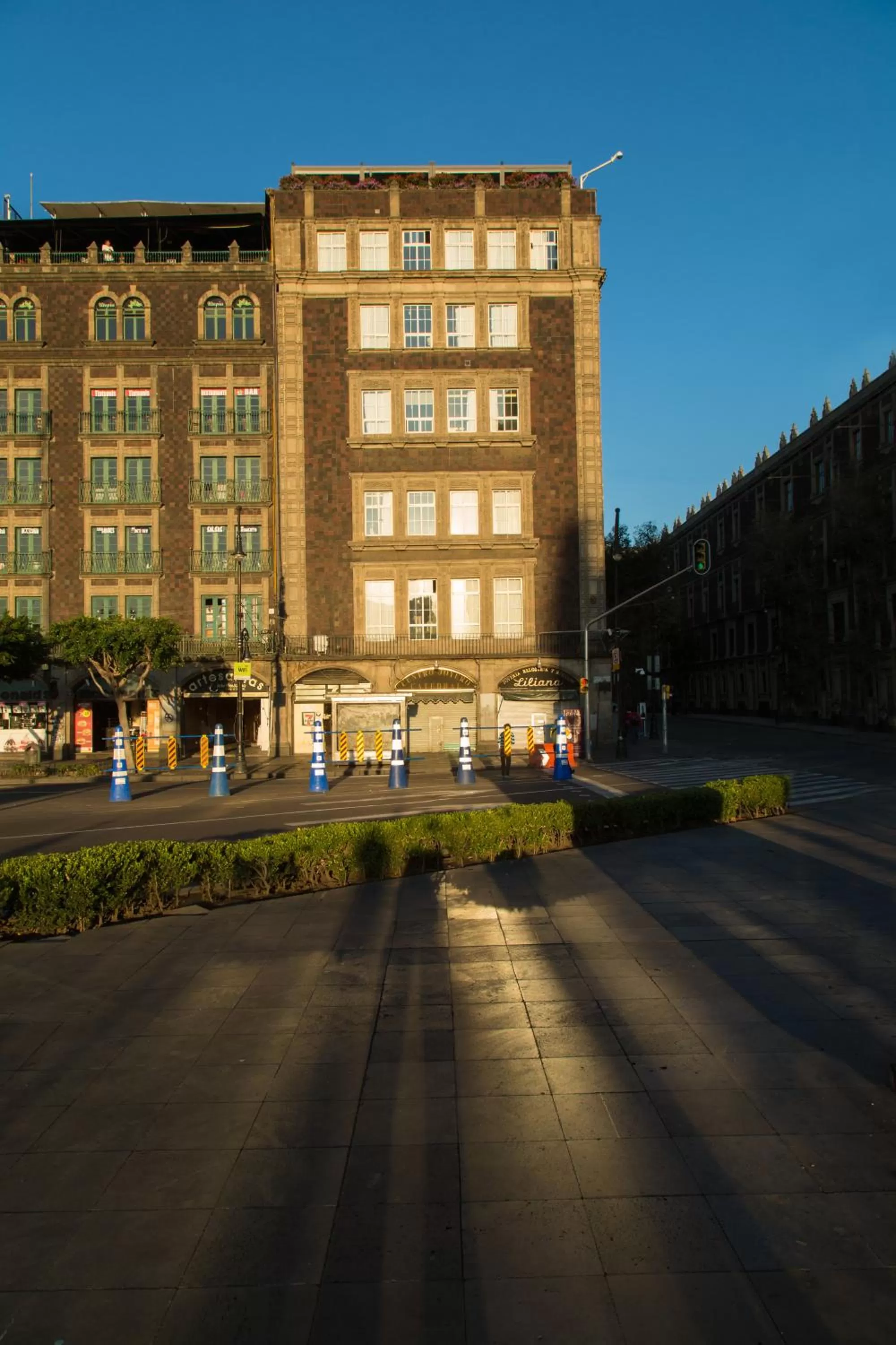 Facade/entrance in Zocalo Central & Rooftop Mexico City