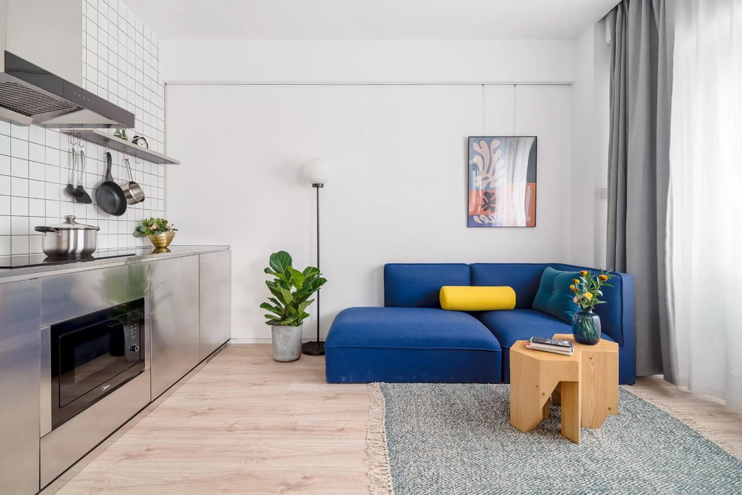 Living room in Stey Beijing 798 Art Zone Hotel