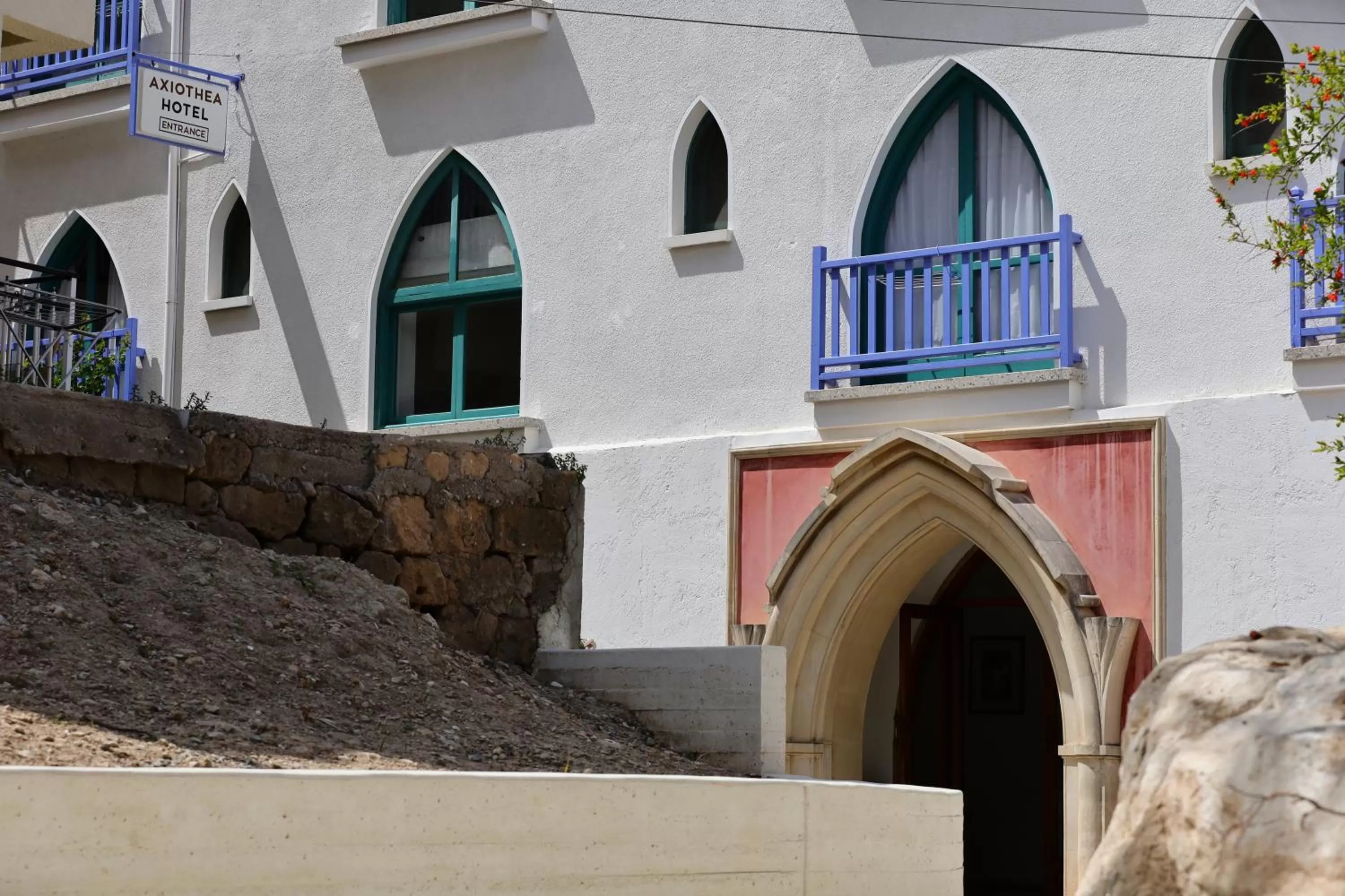 Property building in Axiothea Hotel