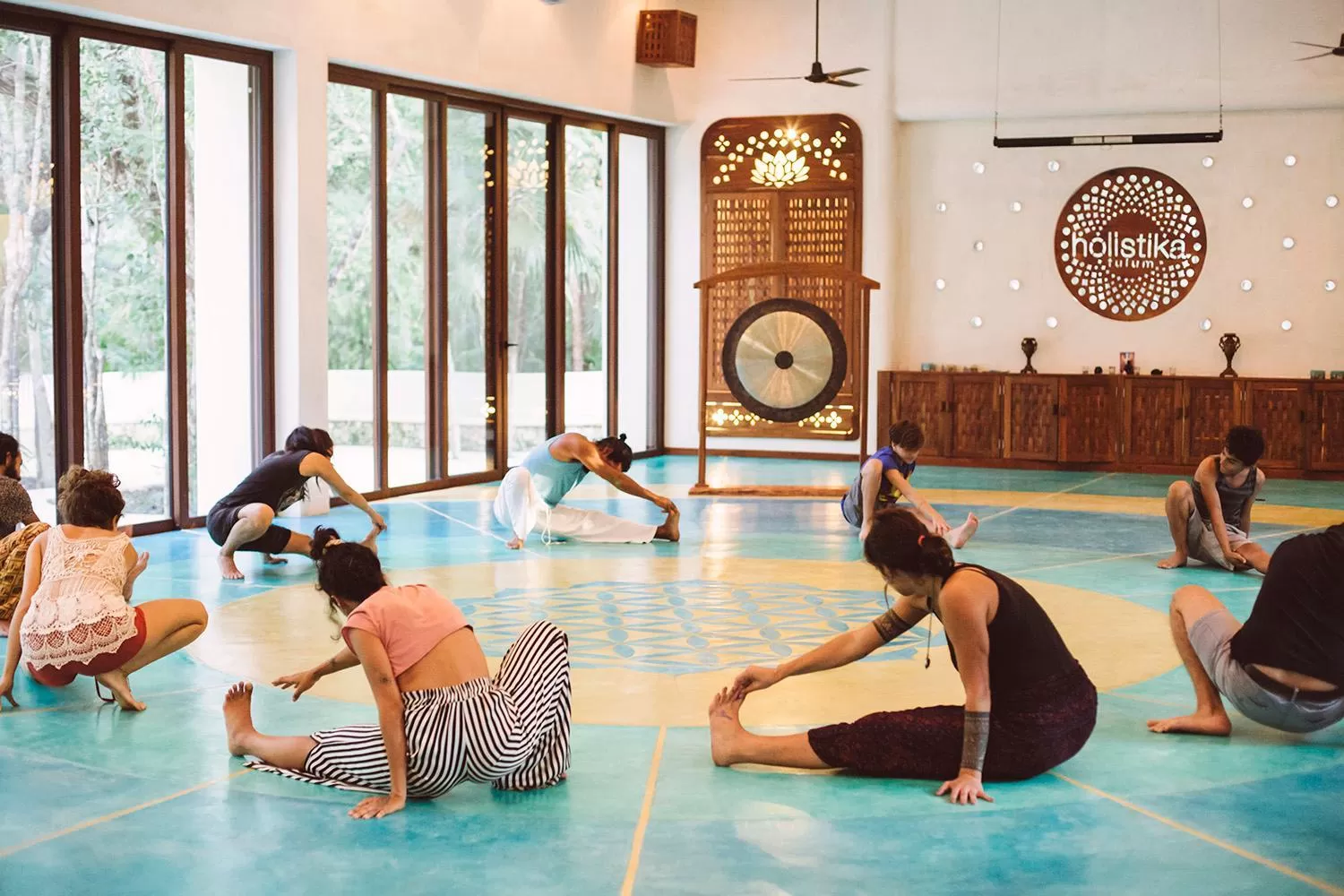 Fitness centre/facilities in Hotel Holistika Tulum