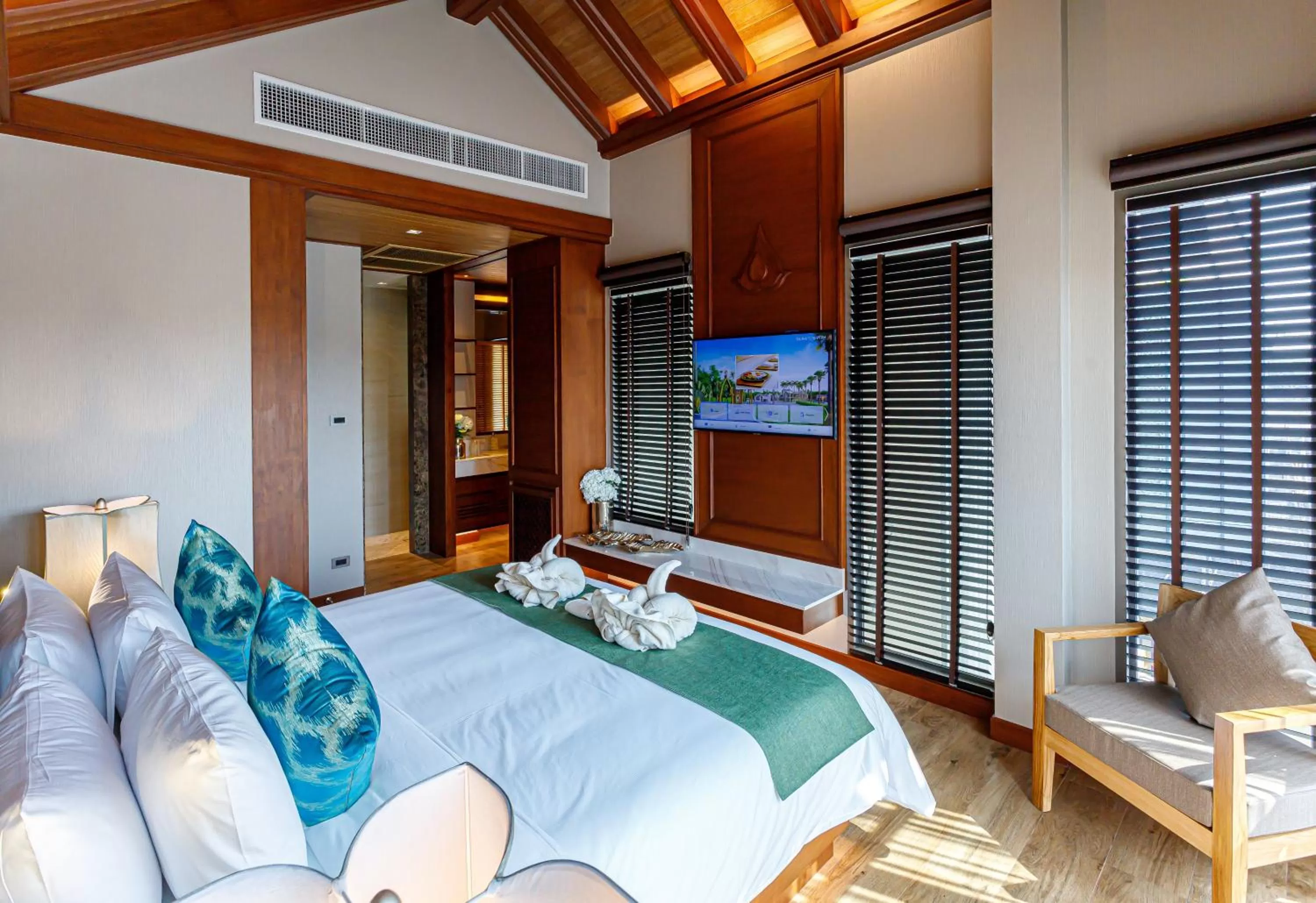 Bed in W1Bangkoknoi Hotel