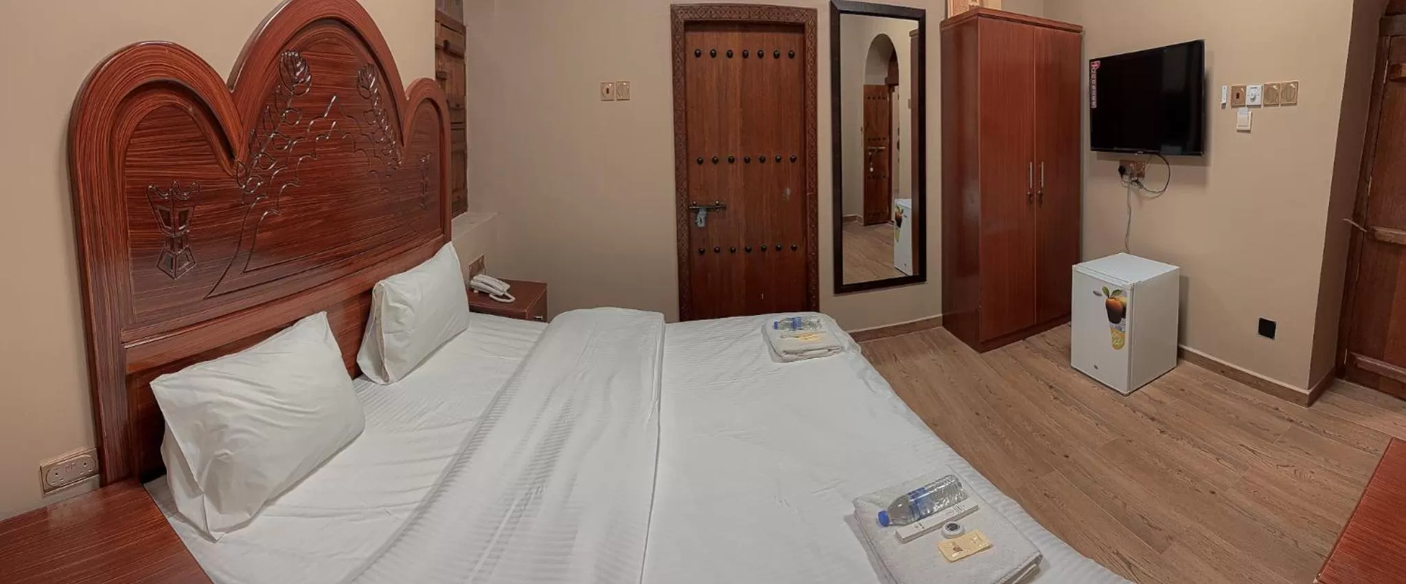 Bed in Nizwa Heritage Inn