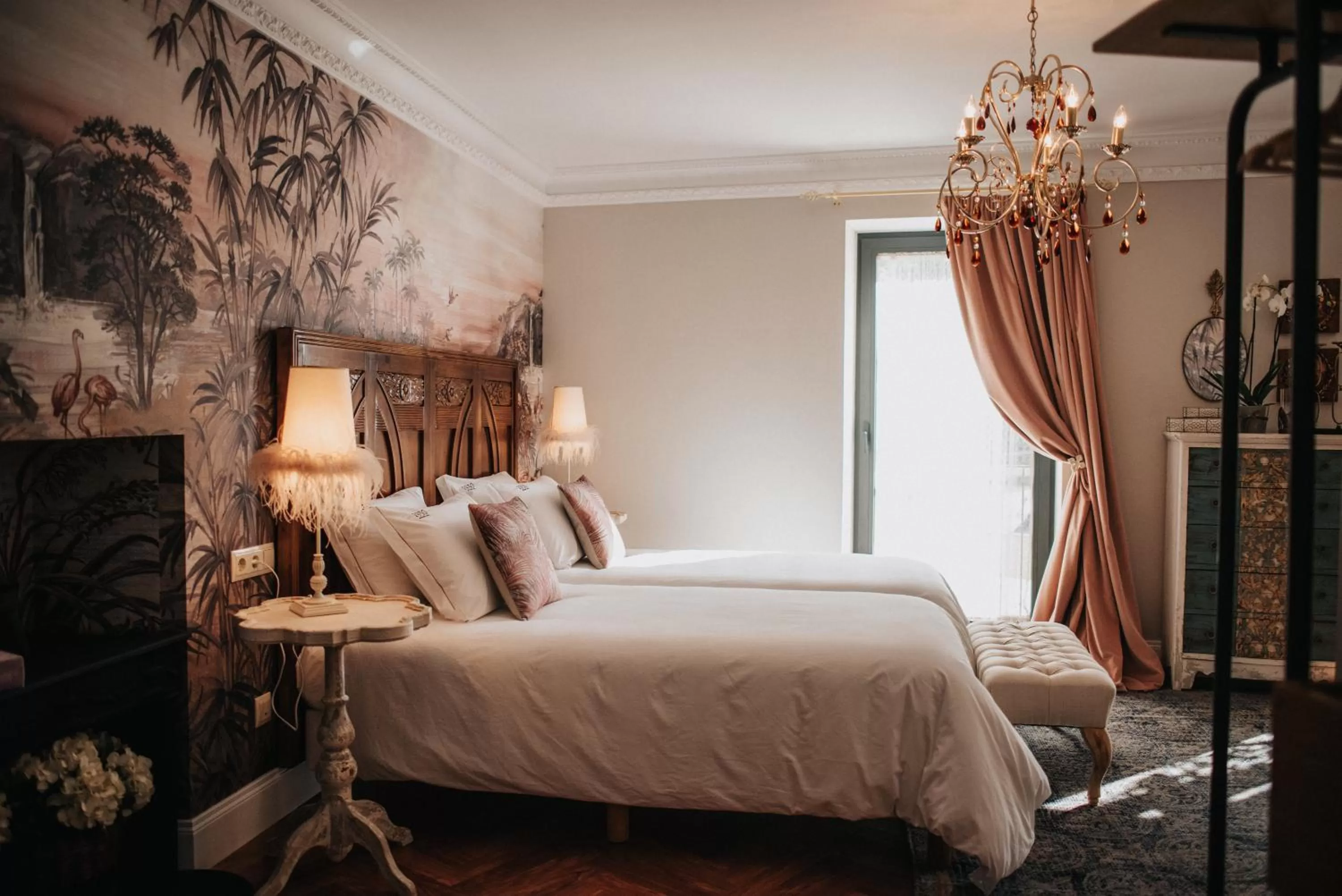 Bed in 1930 Boutique Hotel