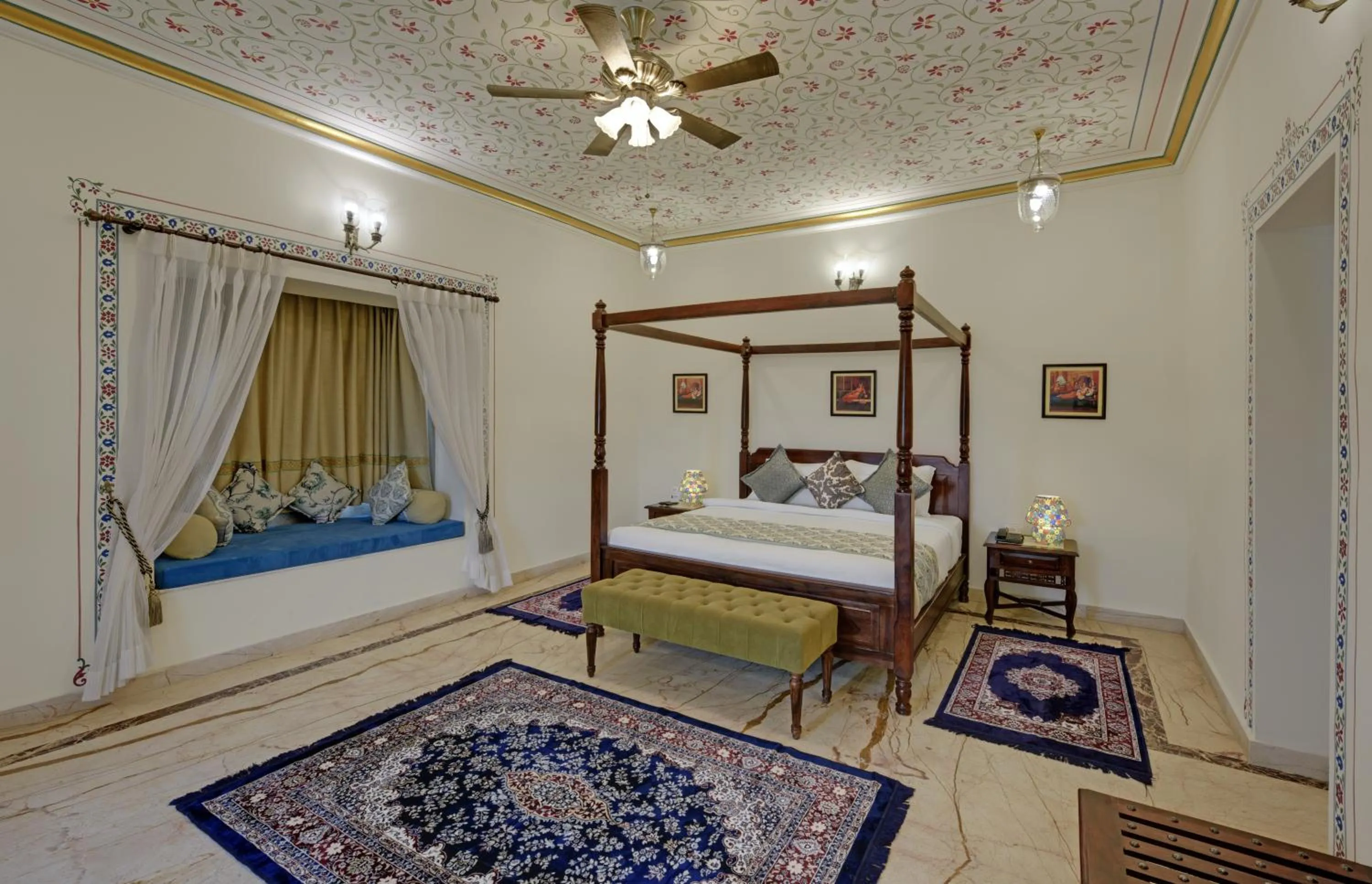 Bedroom, Bed in The Amargarh