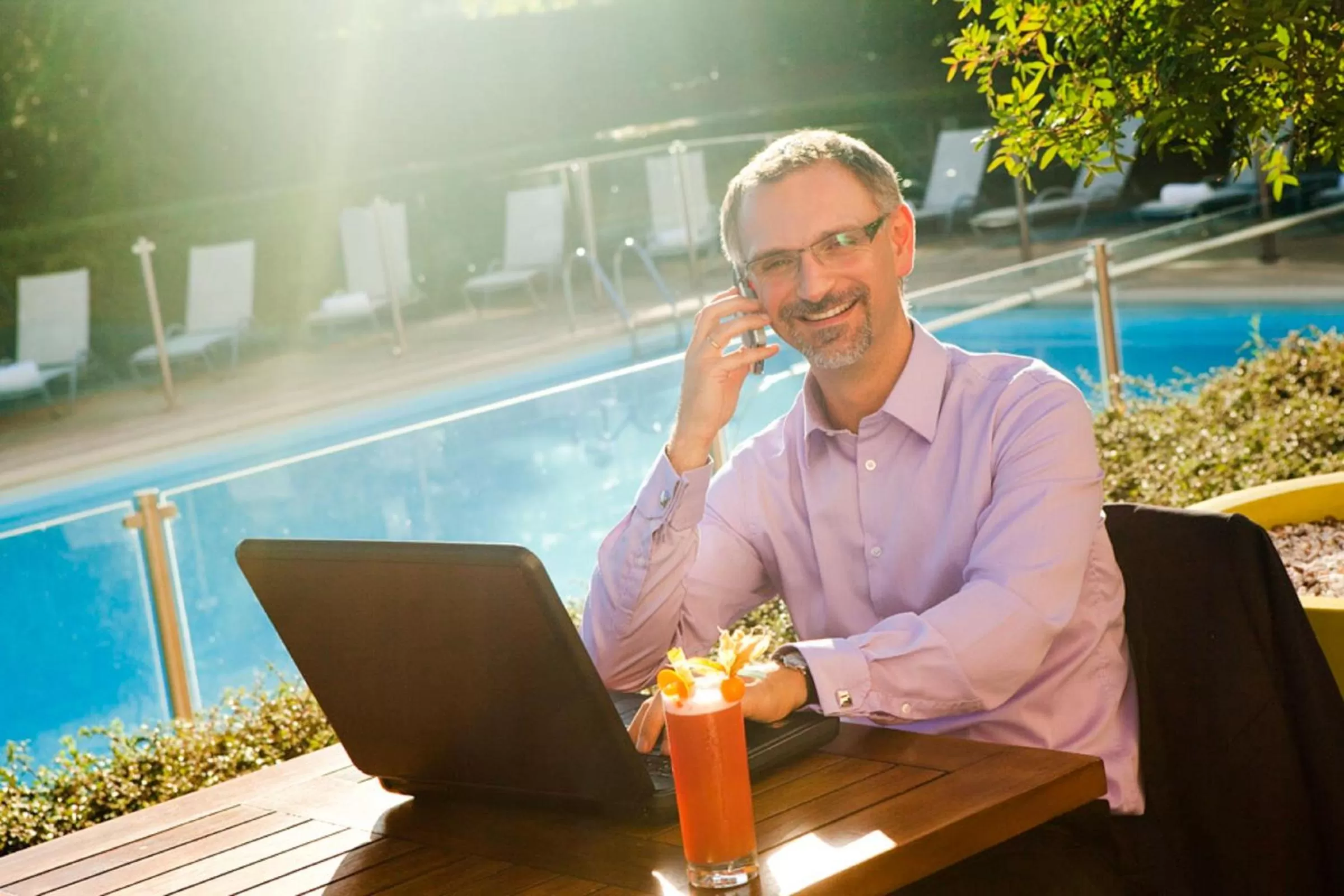 Swimming pool in Novotel Saint-Quentin en Yvelines