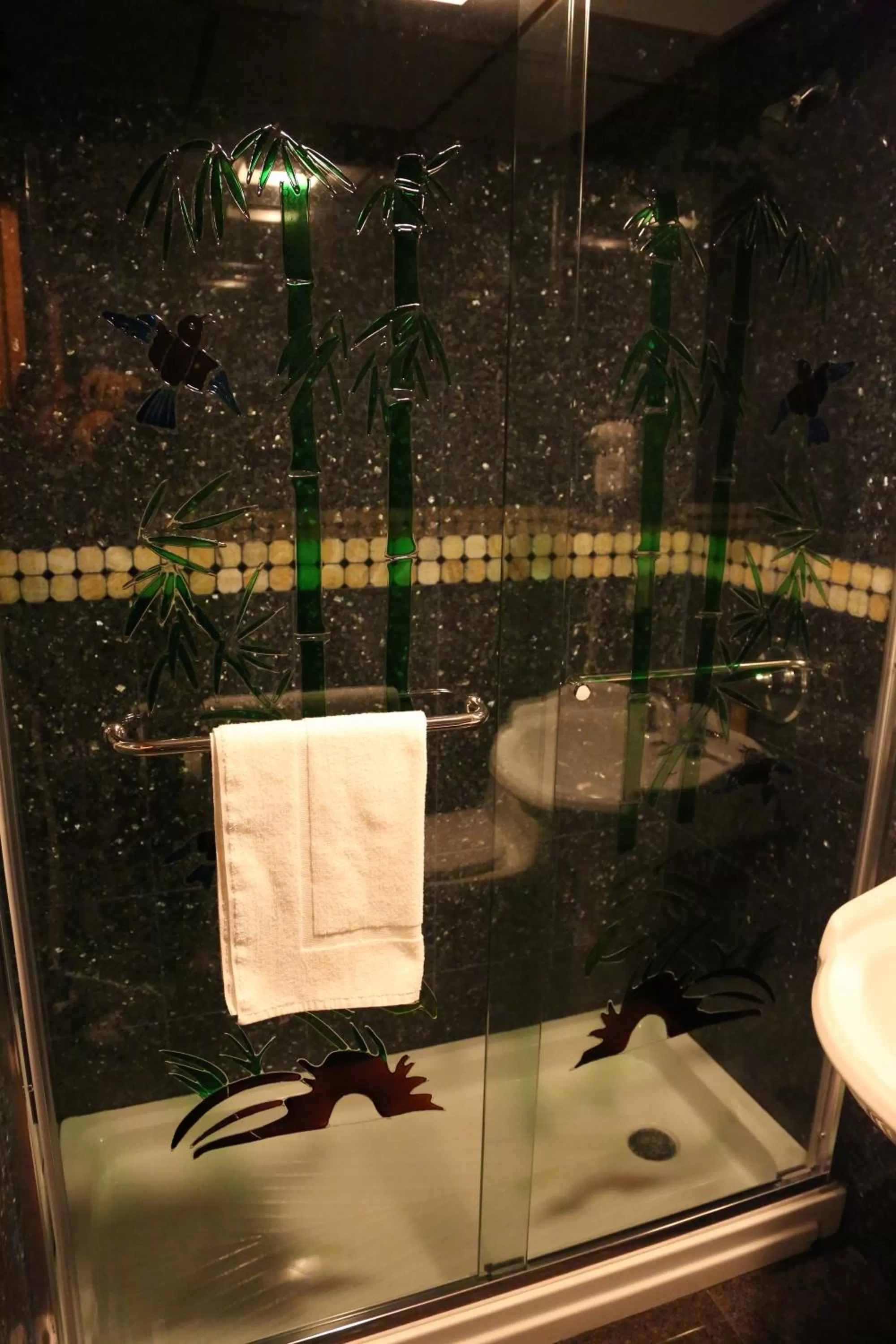 Bathroom in Paris Suites Hotel