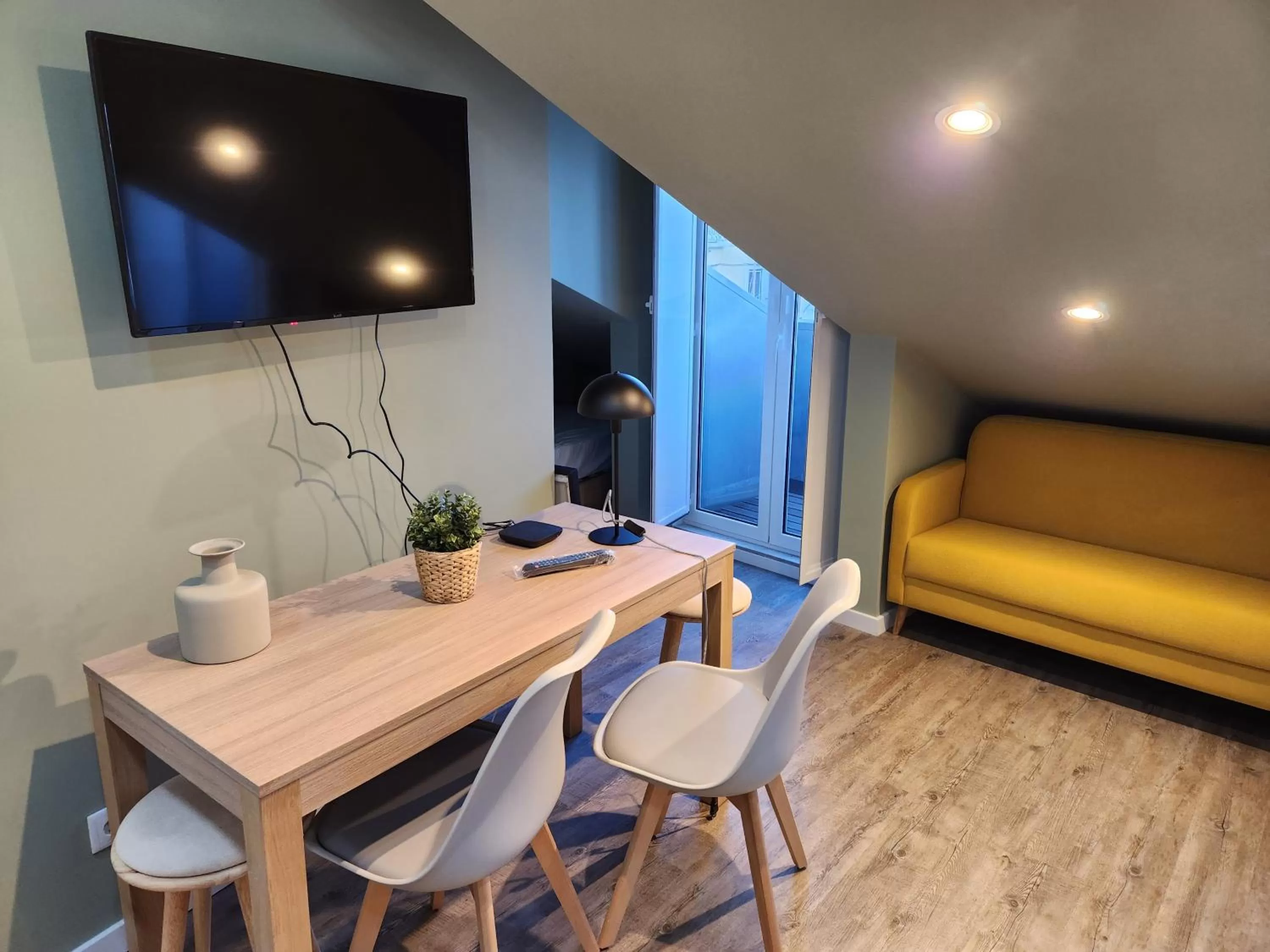 TV/Entertainment Center in Loios Studios and Apartments