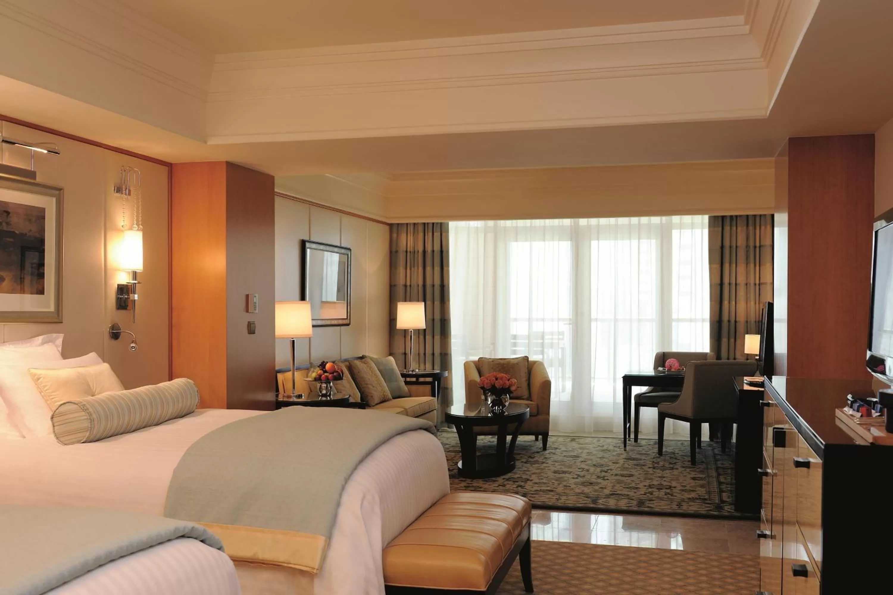 Bedroom, Bed in The Ritz-Carlton, Dubai International Financial Centre