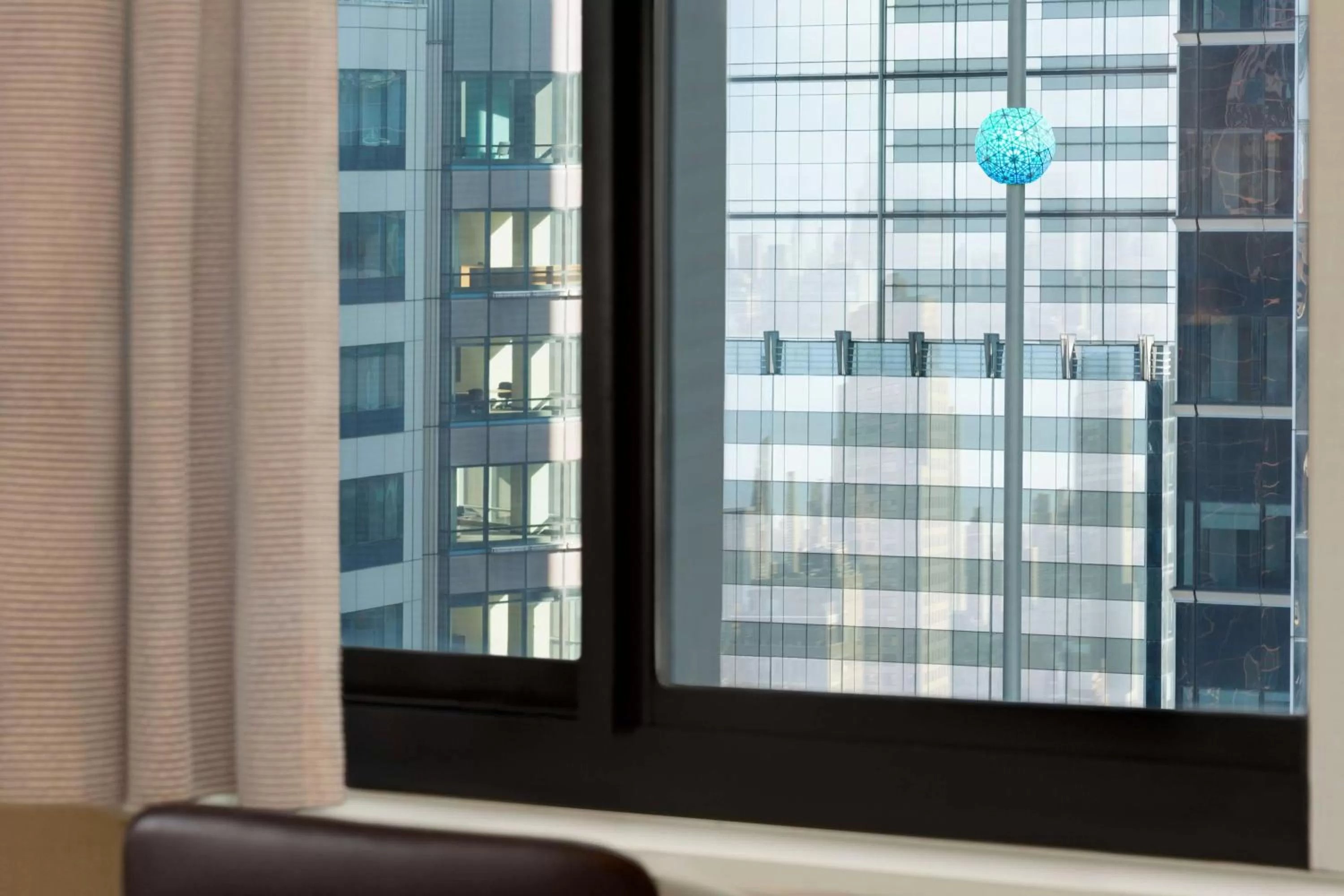 Bedroom in Hilton New York Times Square