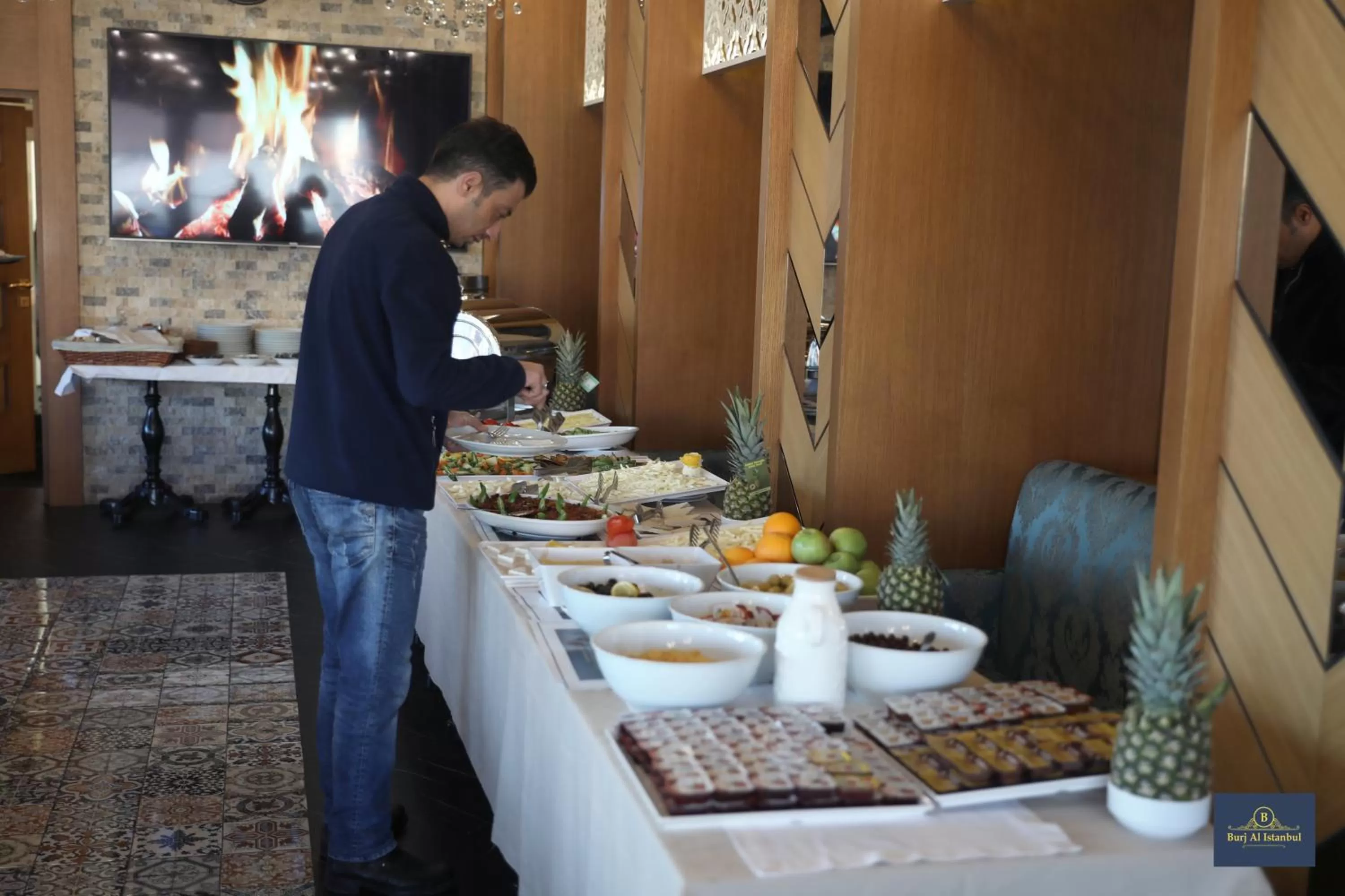 Breakfast in Burj Al Istanbul