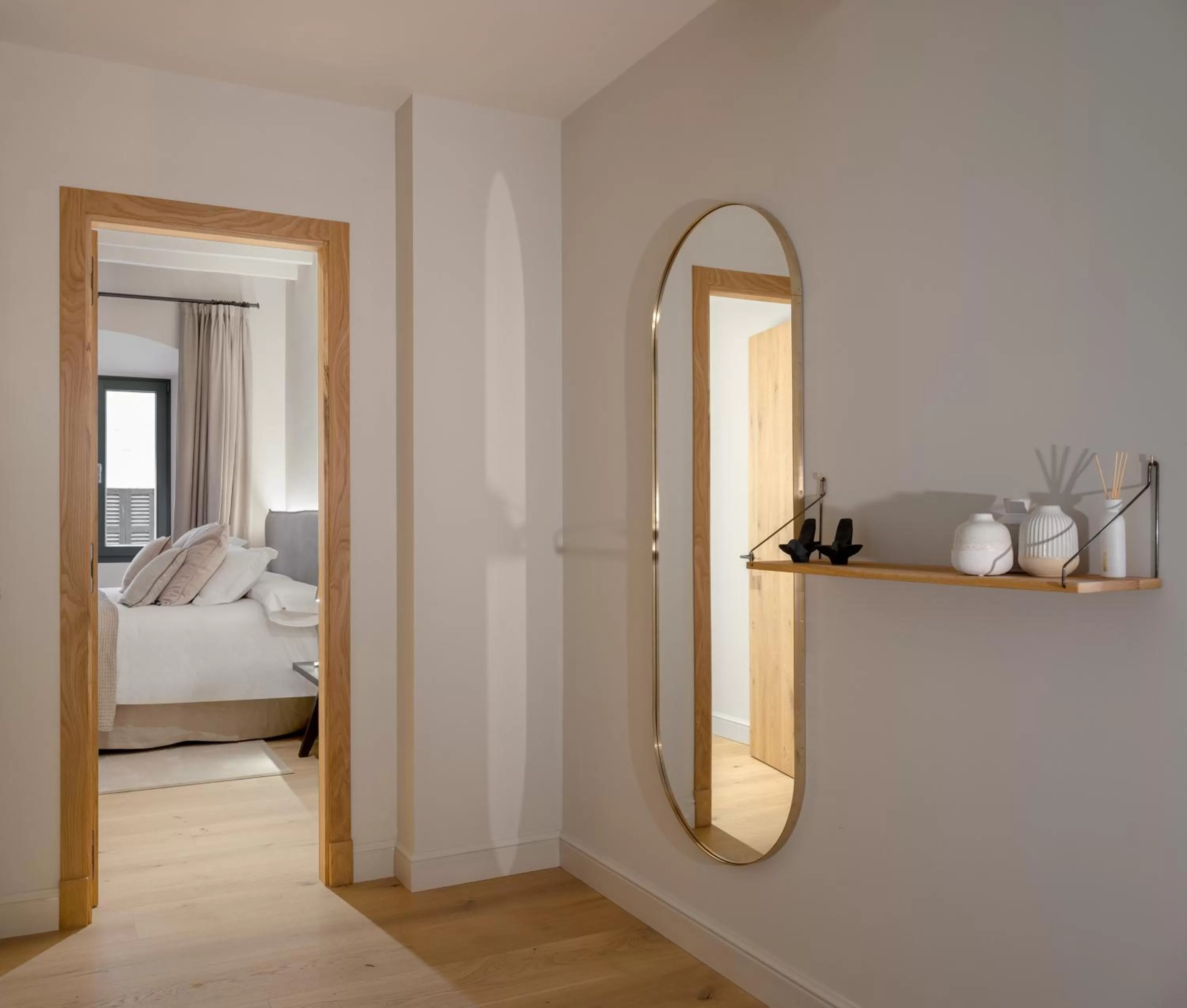 Bed in Can Verí Suites