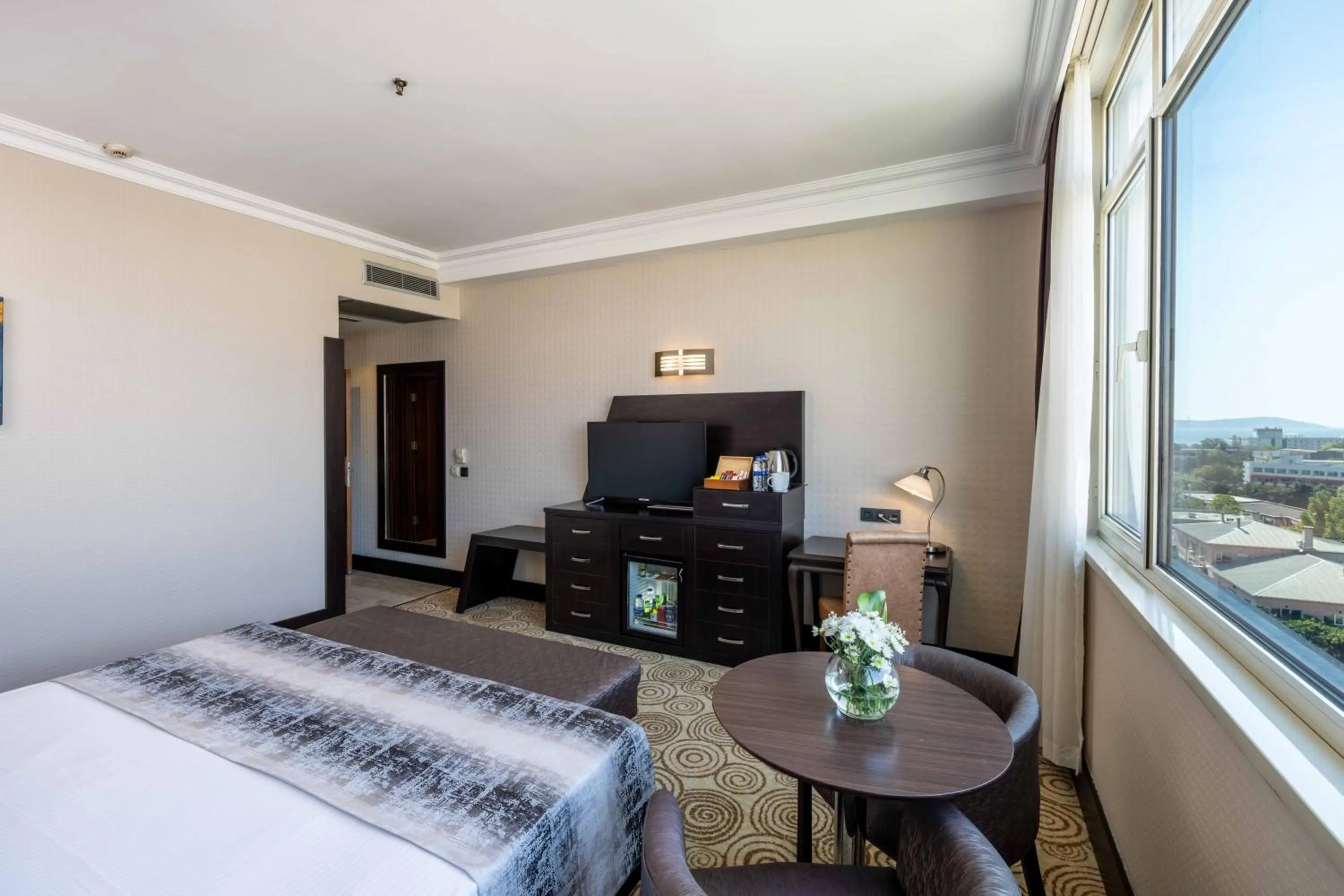 Bed in Elite Hotel Dragos