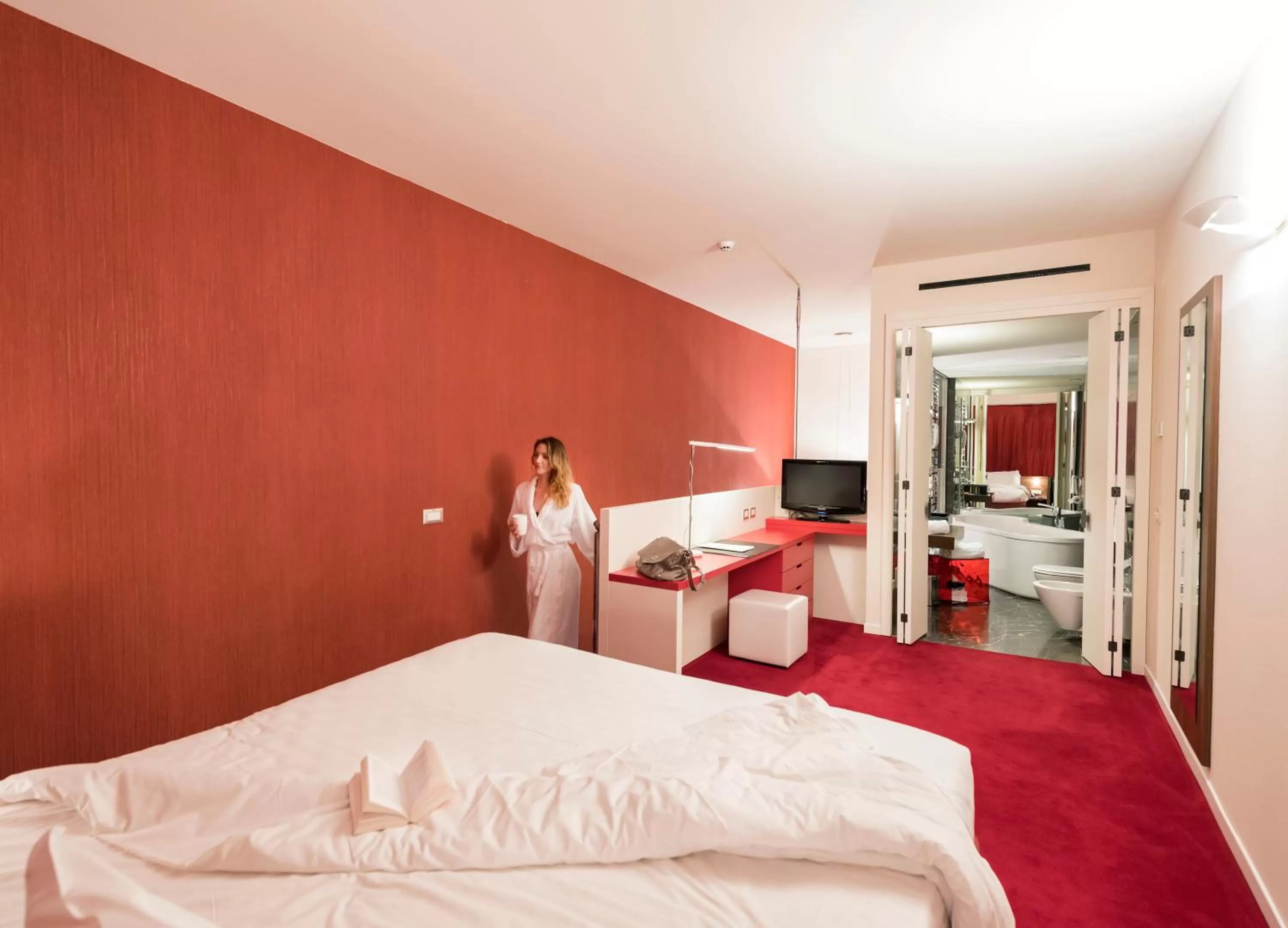 Photo of the whole room, Bed in Devero Hotel & Spa, BW Signature Collection