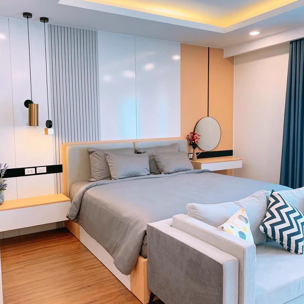 Bed in Tony Apartment -FLC Sea Tower Quy Nhon