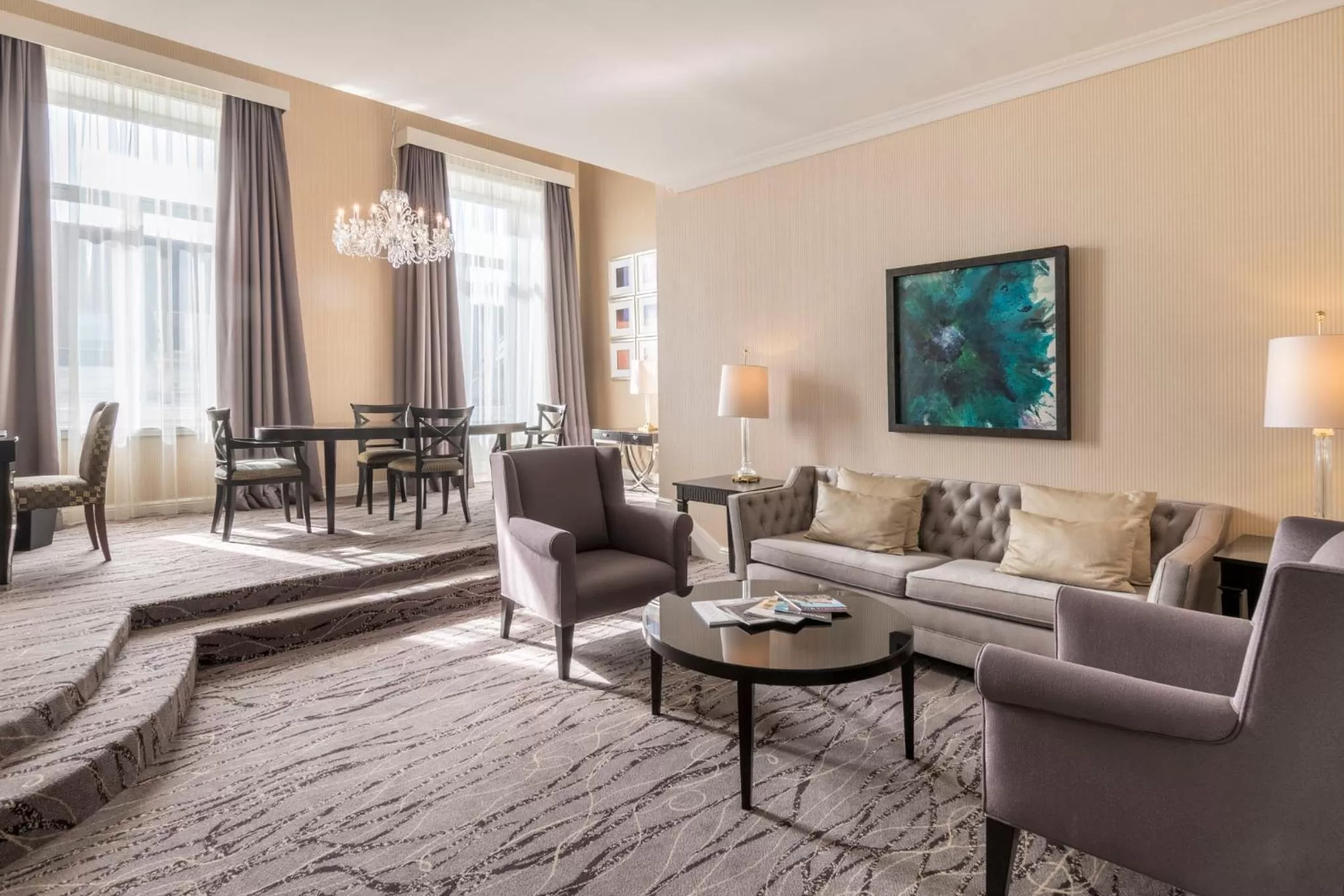 Living room in Steigenberger Icon Wiltcher's