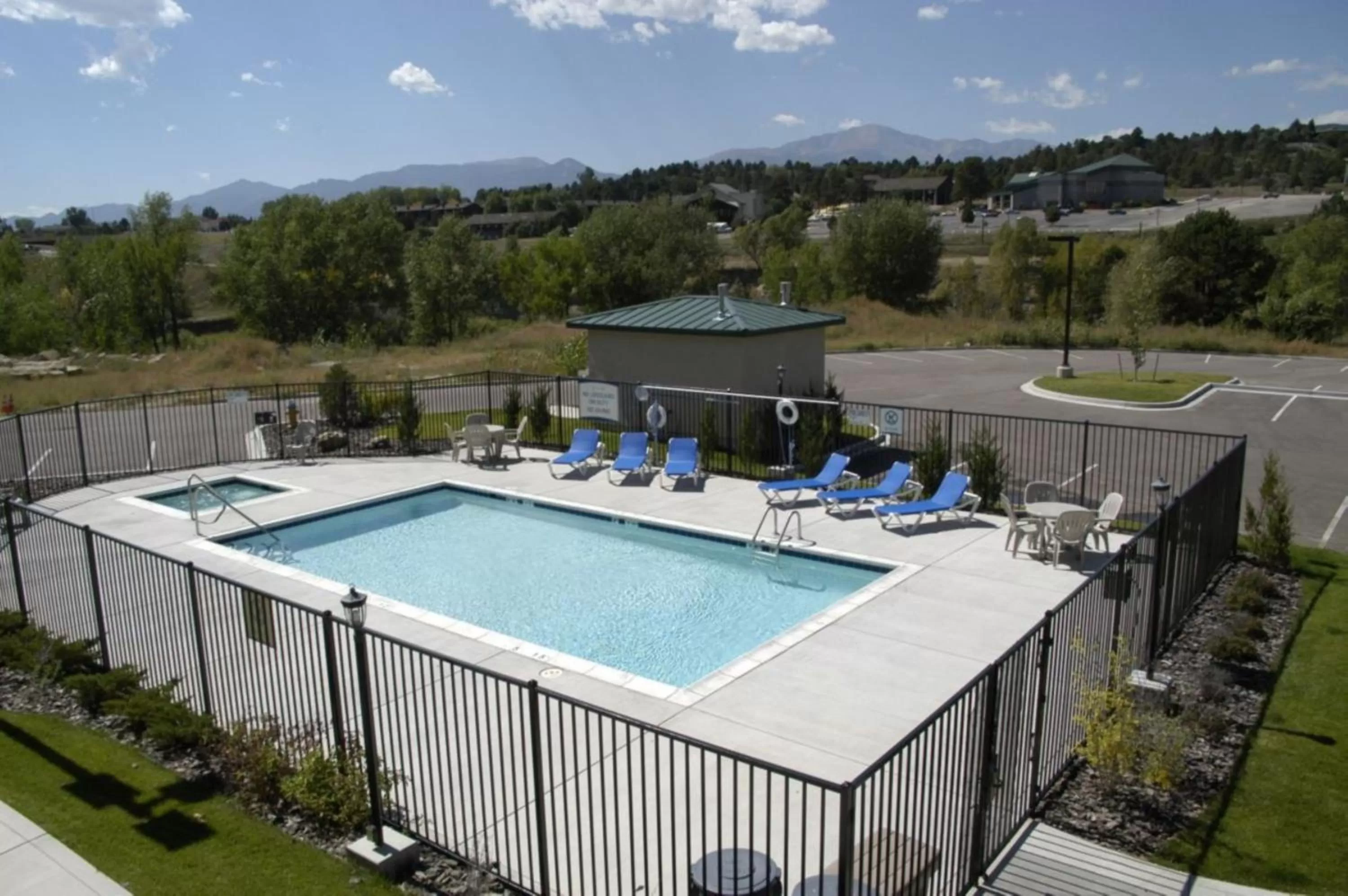 Swimming pool in Staybridge Suites Colorado Springs North by IHG