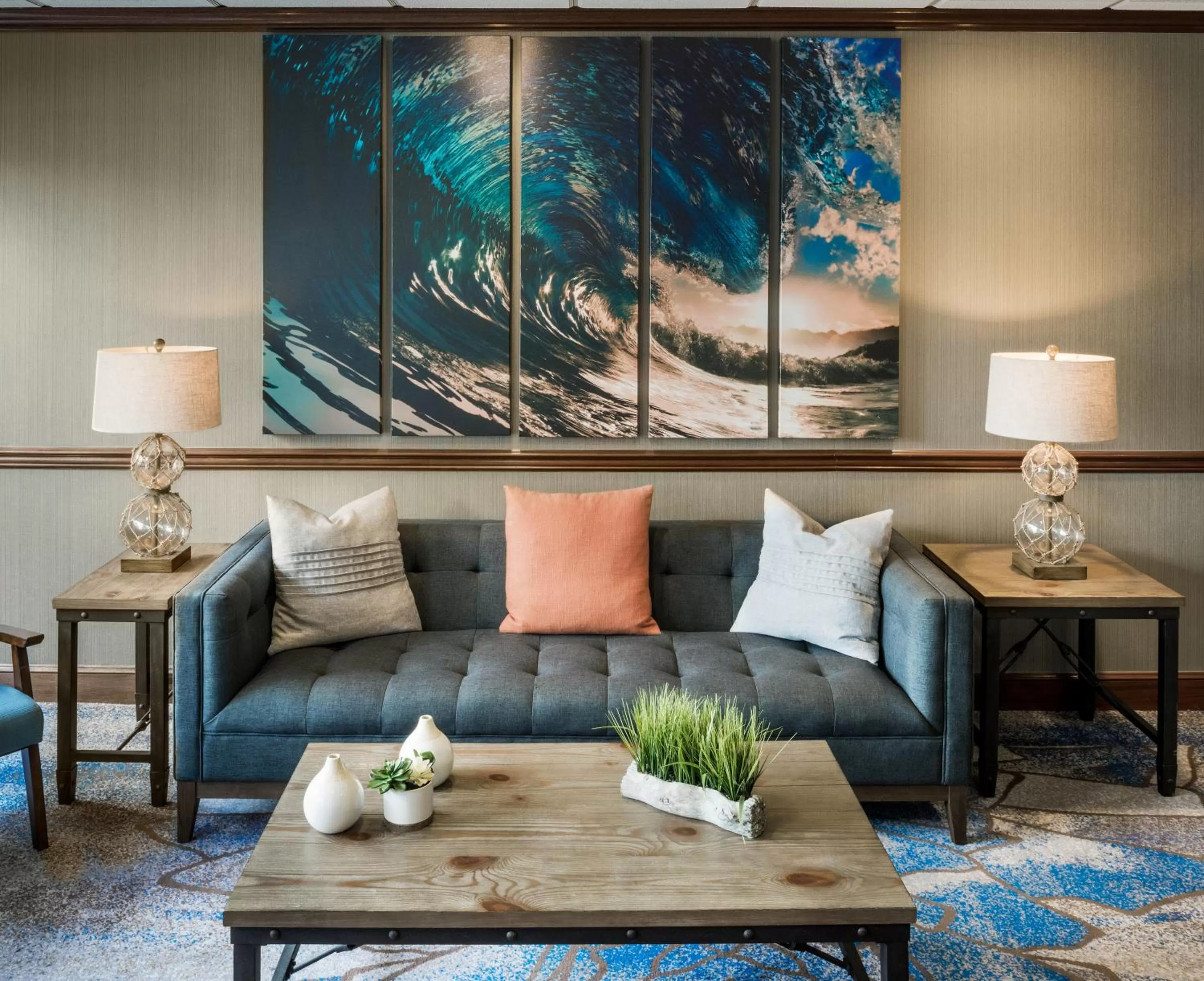 Lobby or reception in The Newport Harbor Hotel & Marina