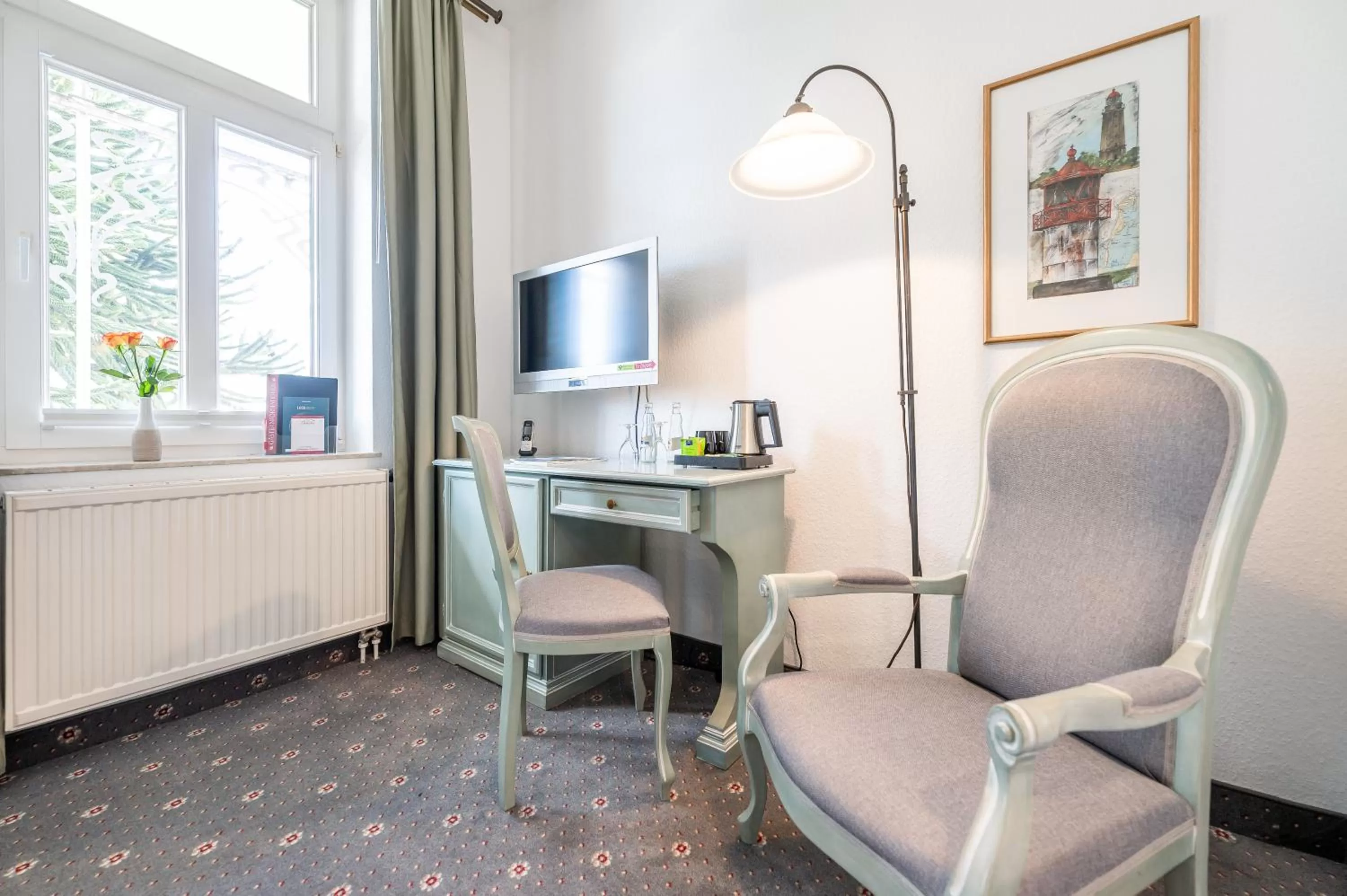 hair dresser in Hotel Villa Neander