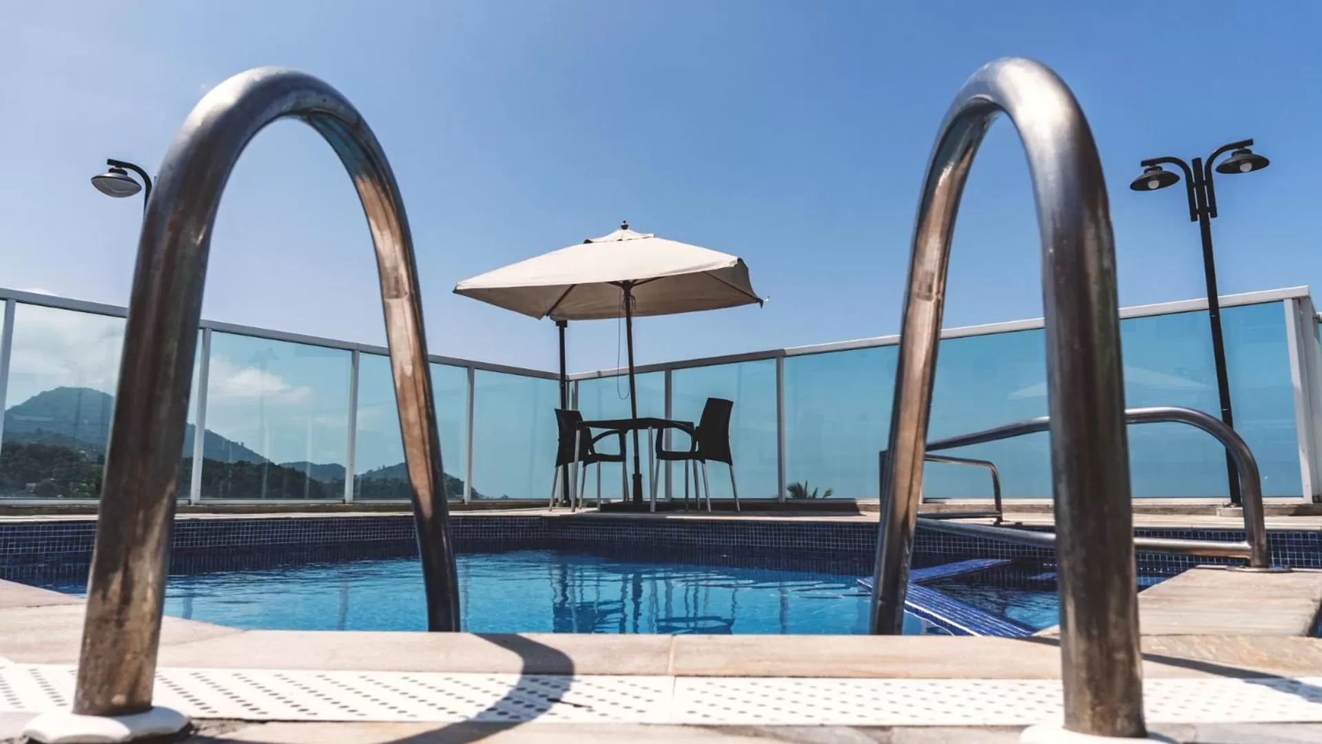 Swimming pool in UPG Hotel