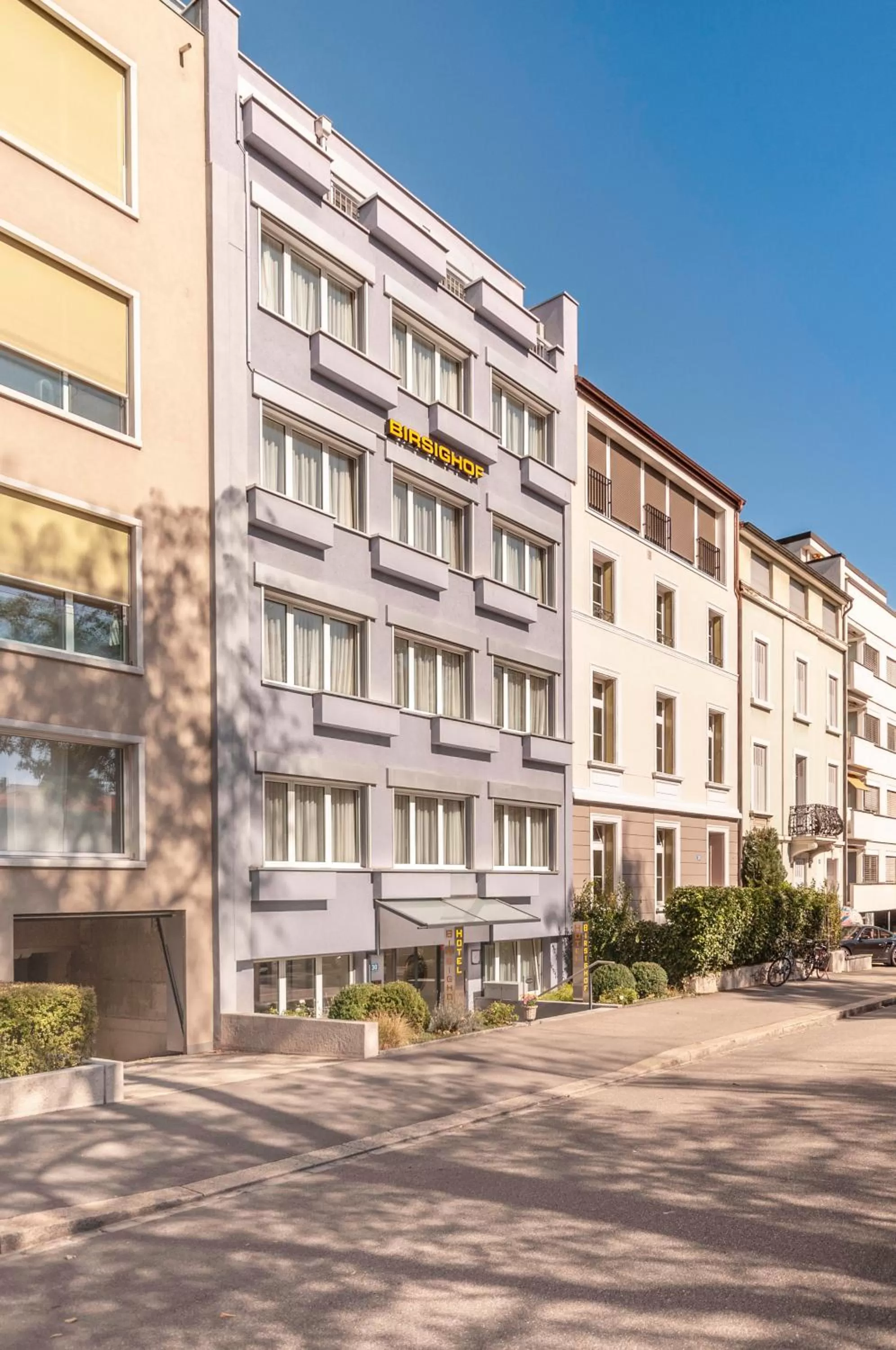 Property building in Hotel Birsighof Basel City Center