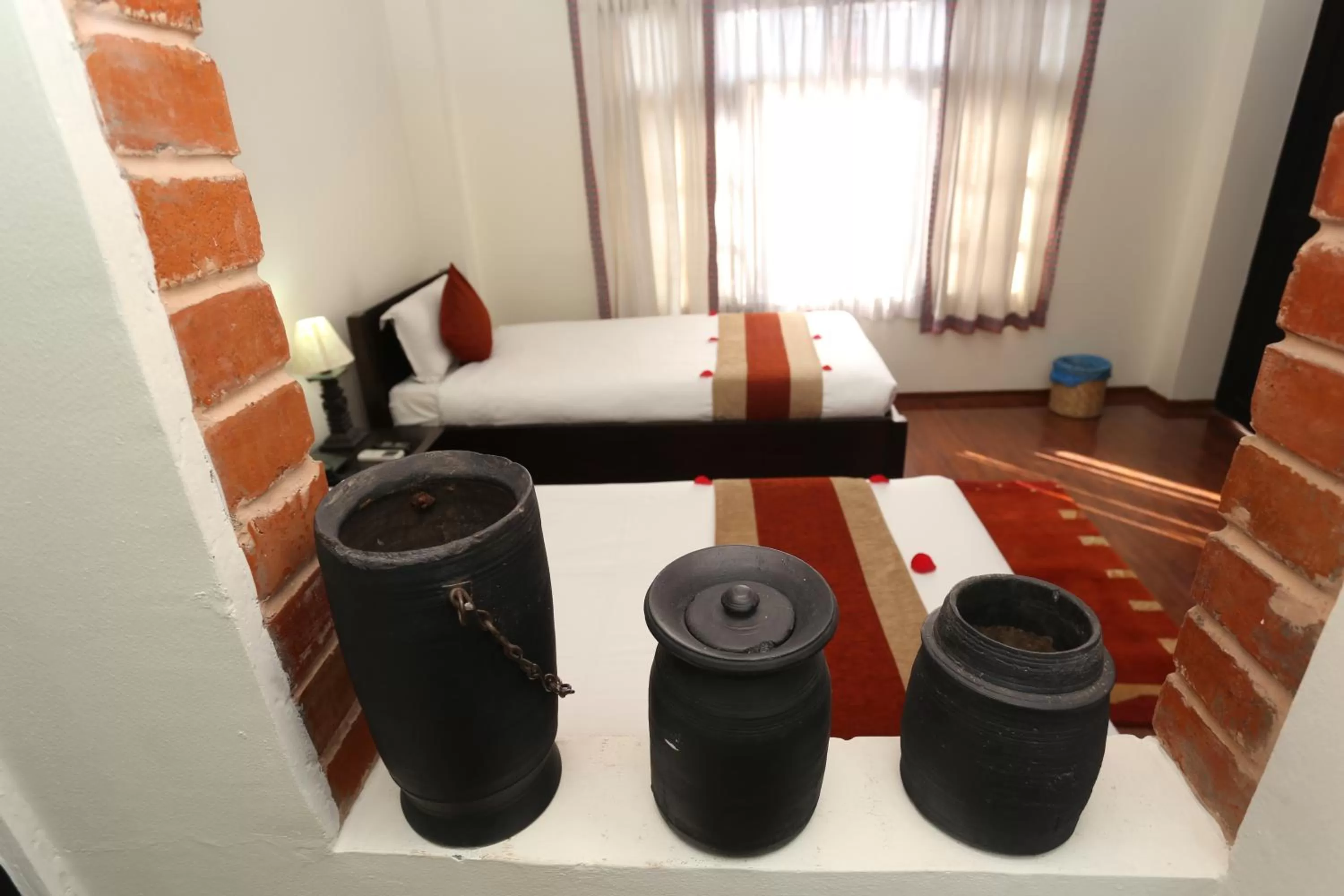 Bedroom, Bed in Thamel Eco Resort