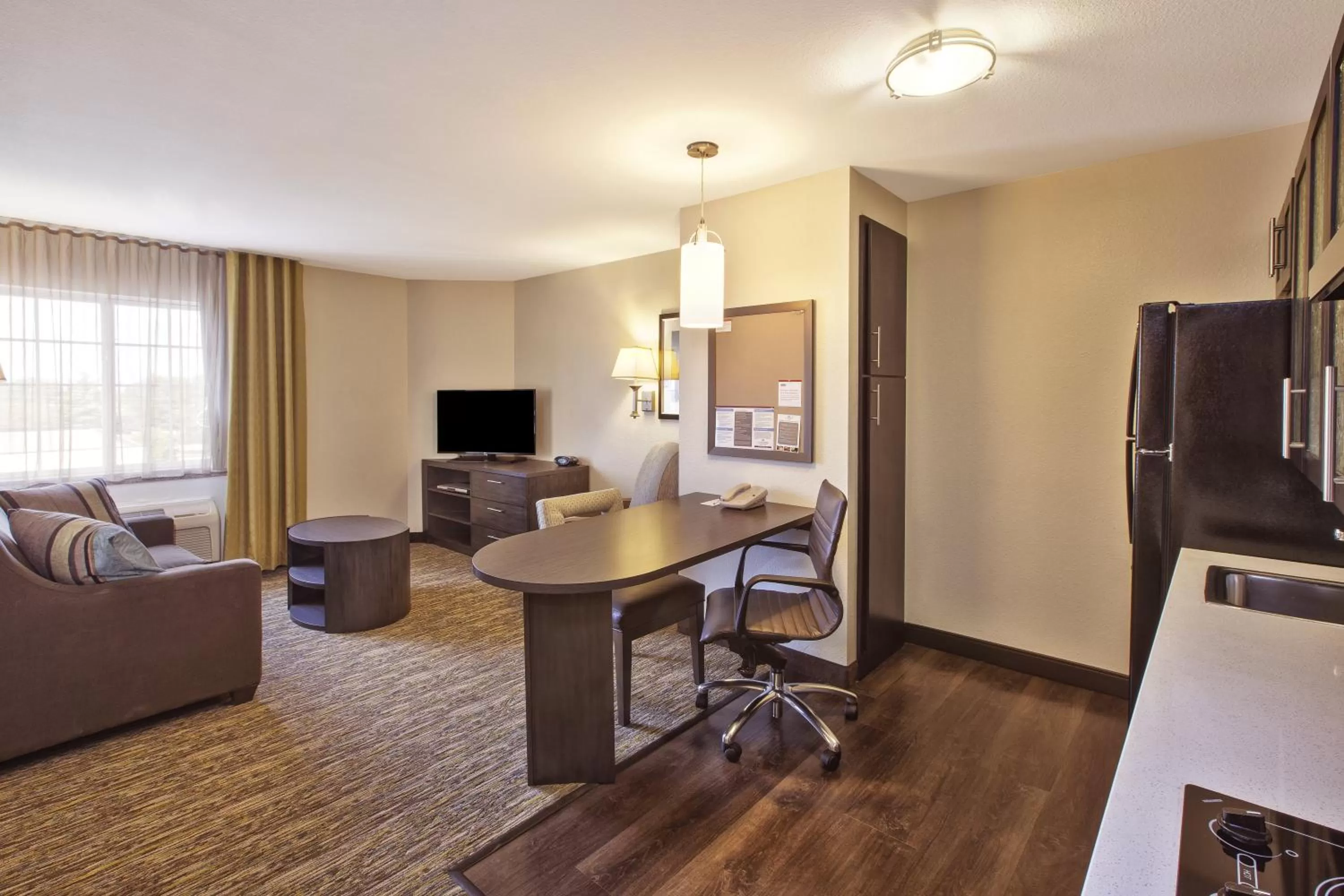 Photo of the whole room in Candlewood Suites Indianapolis Airport by IHG
