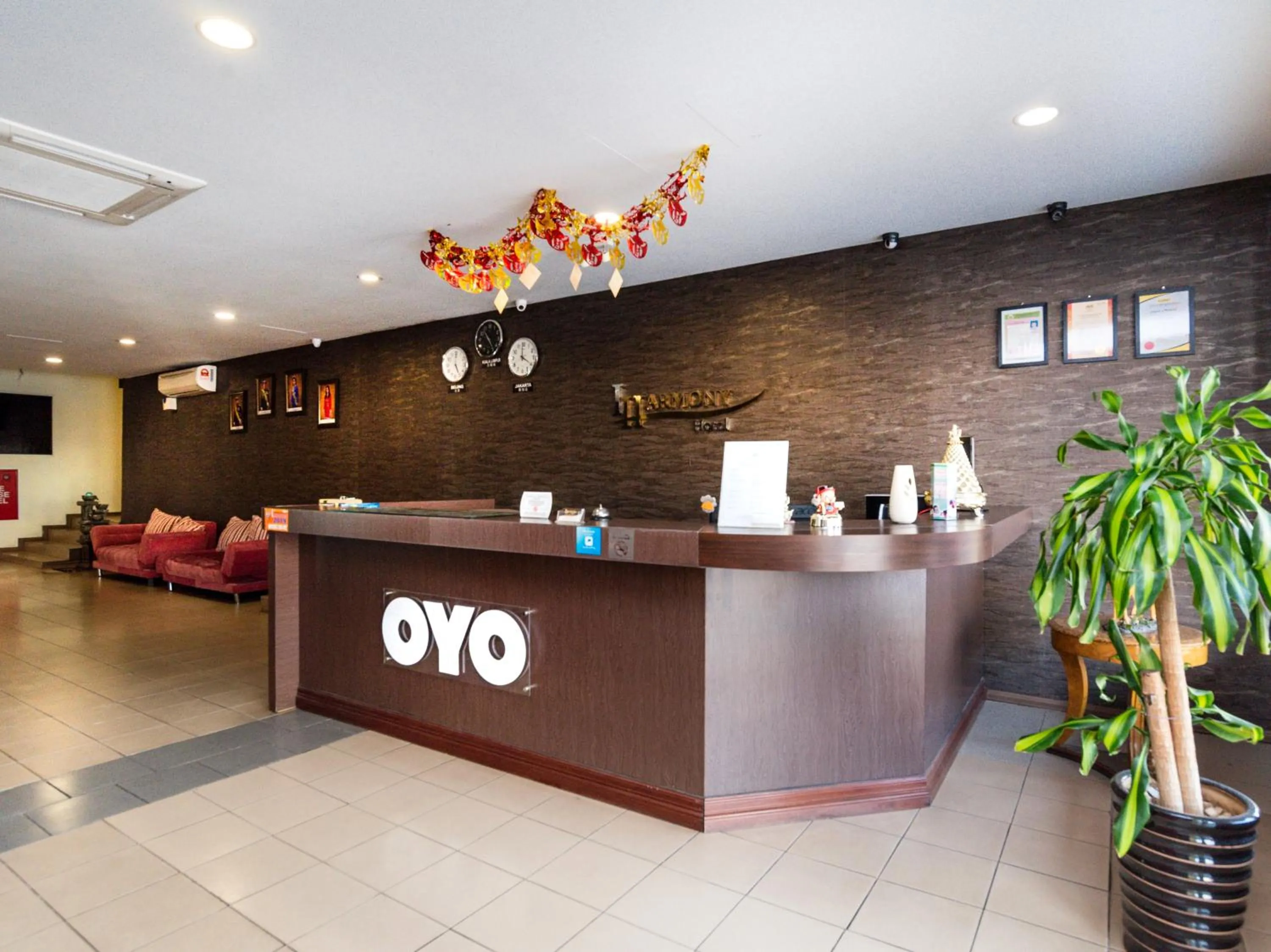 Lobby or reception in I Harmony Hotel