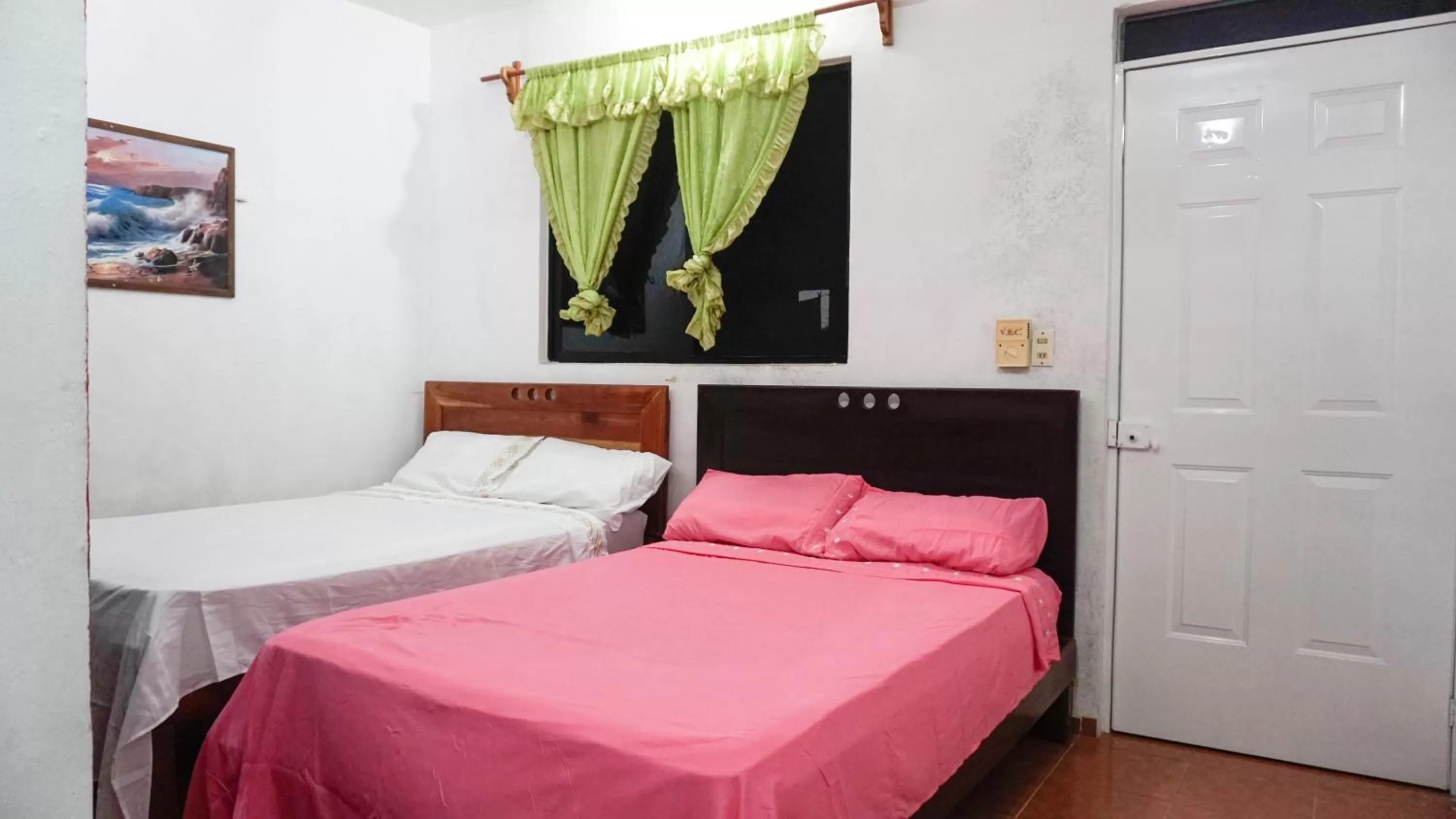 Bed in Hotel D´Concepción