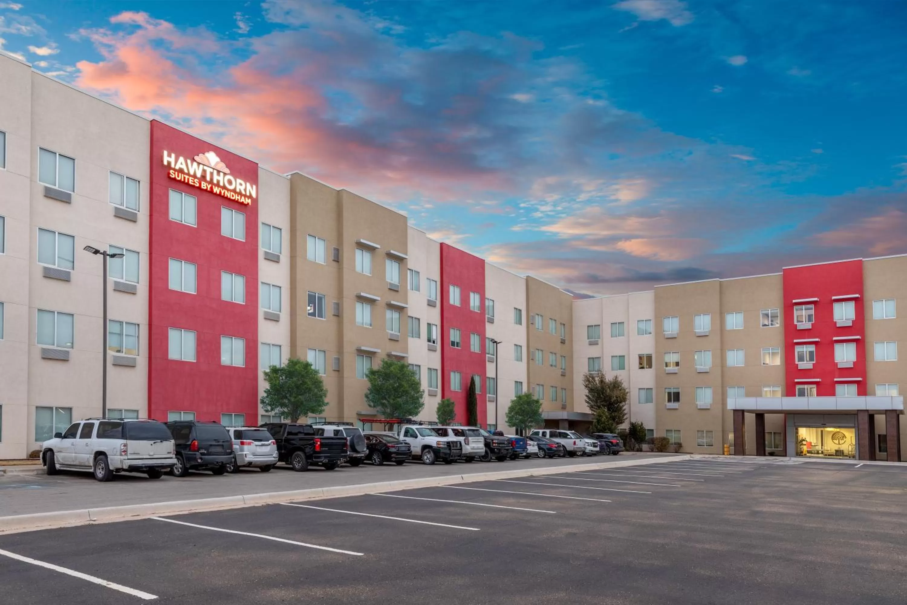 Property building in Hawthorn Suites by Wyndham Lubbock