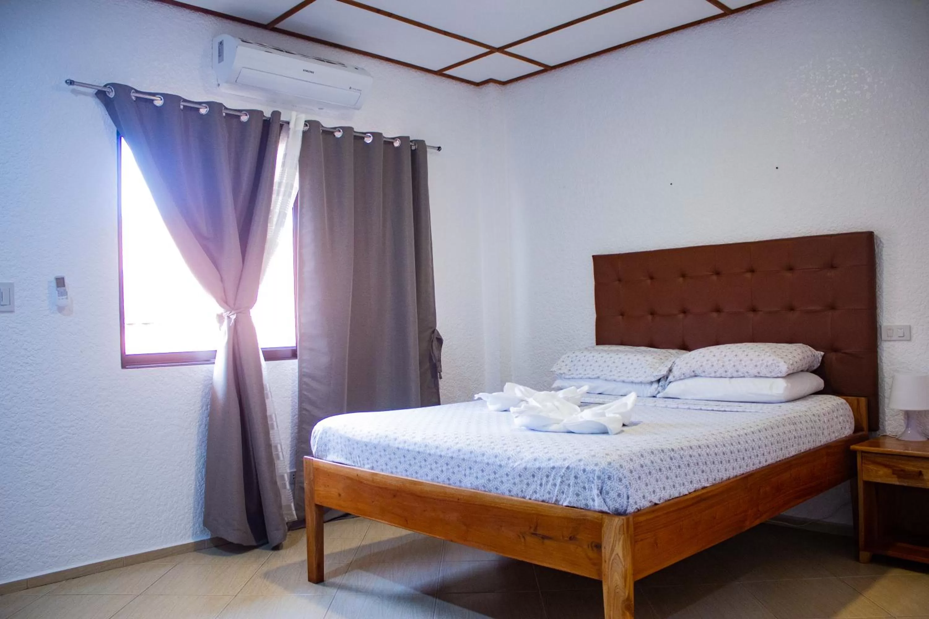 Bed in Jugalis Hotel and Restaurant