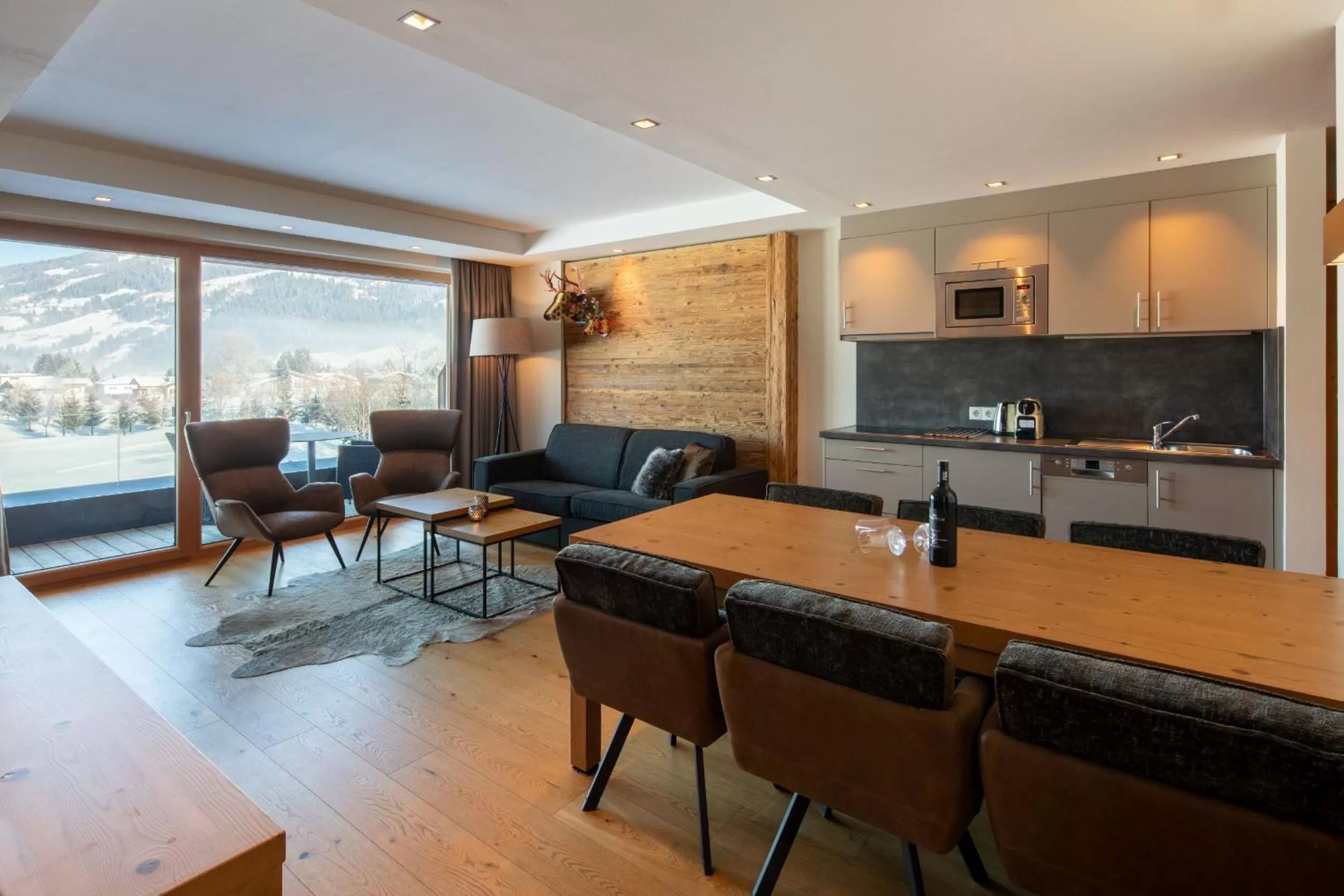 Kitchen or kitchenette in Berg & Golf Resort Westendorf by ALPS RESORTS