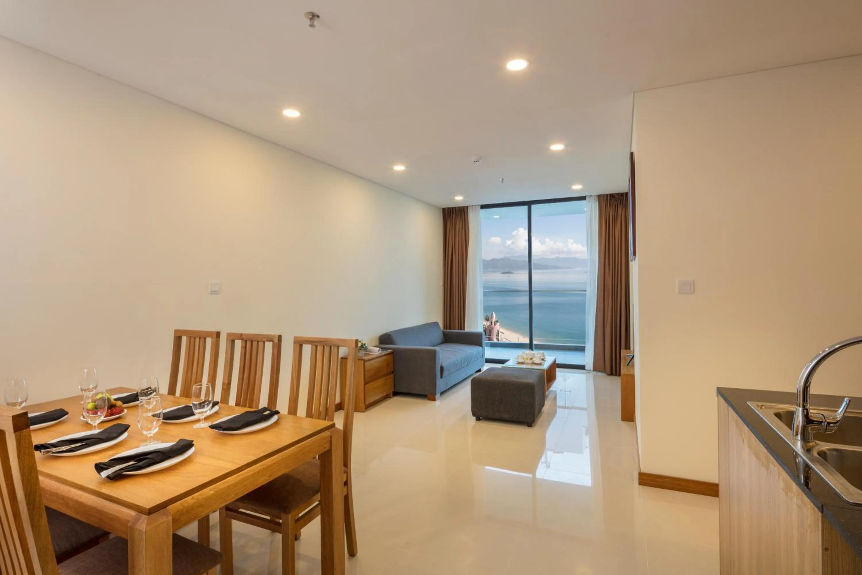 Living room in Holi Beach Hotel & Apartments