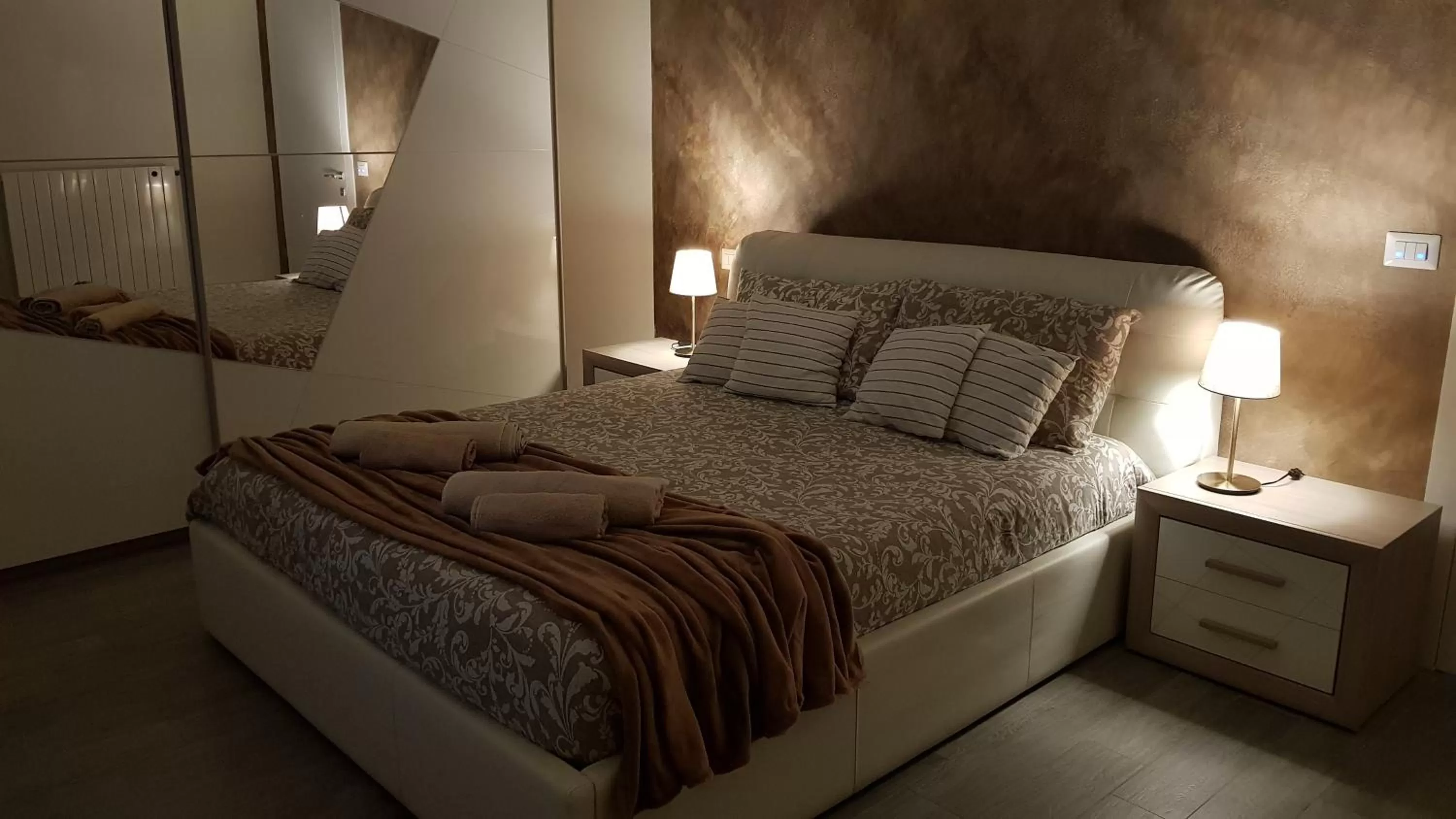 Bed in BeB Bari Napoli