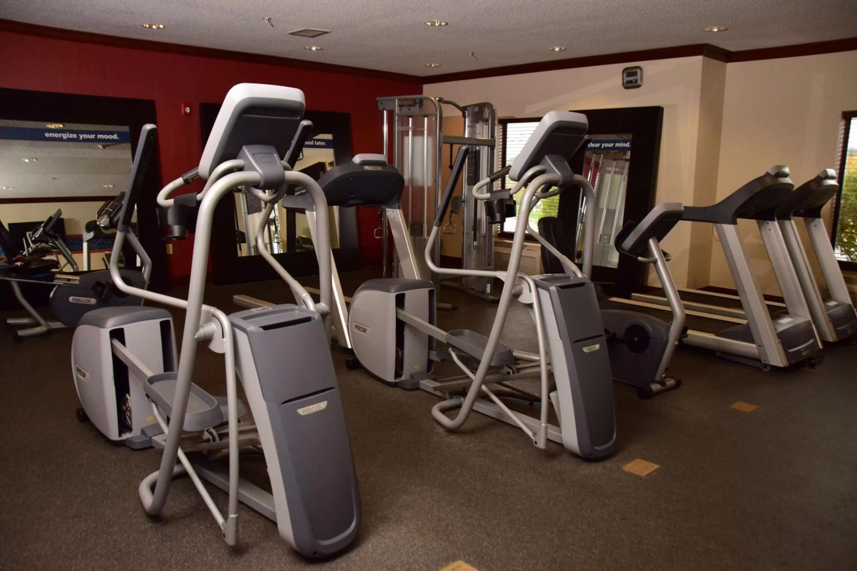 Fitness centre/facilities in Hampton Inn Indiana