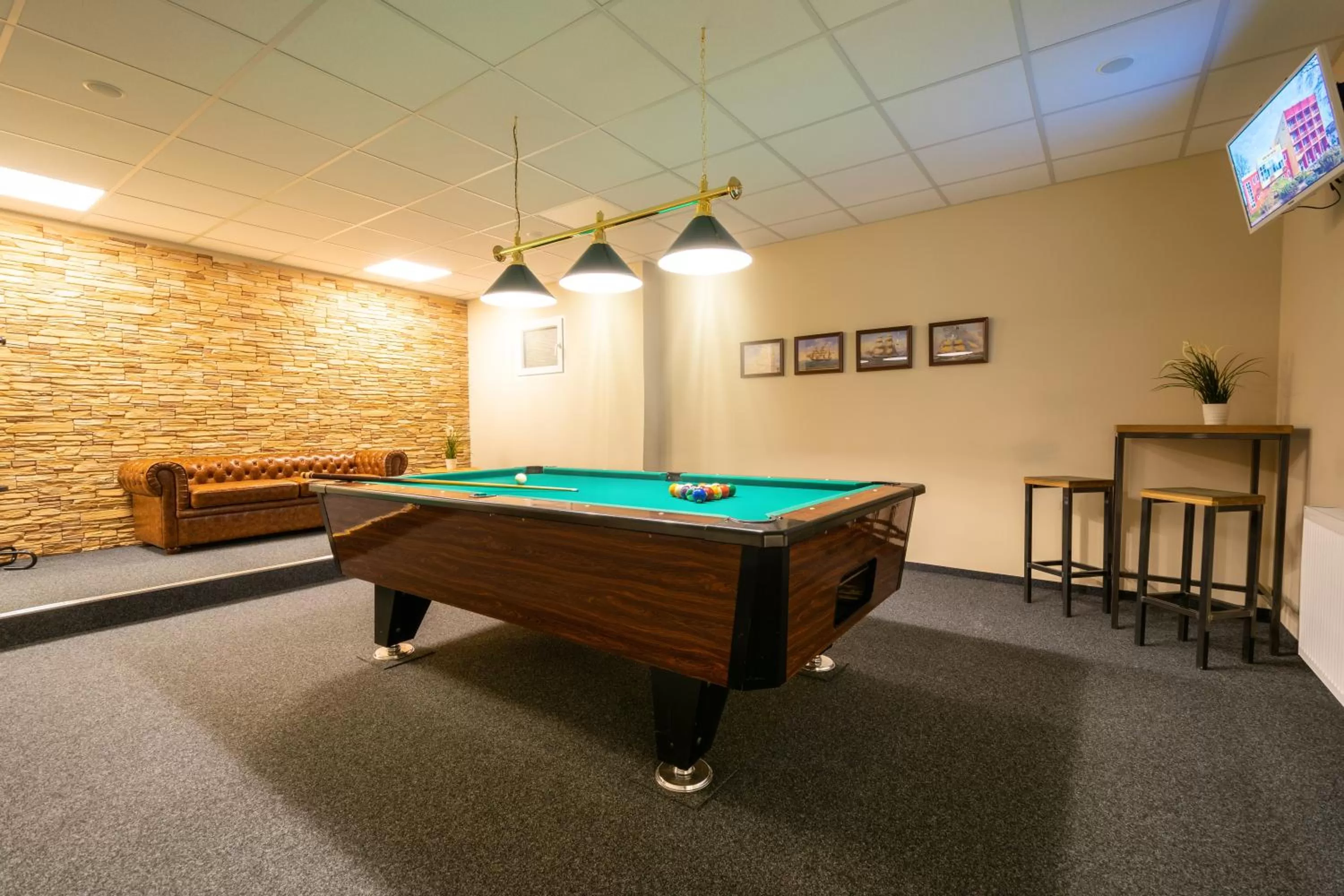 Billiard in Hotel Wald und See