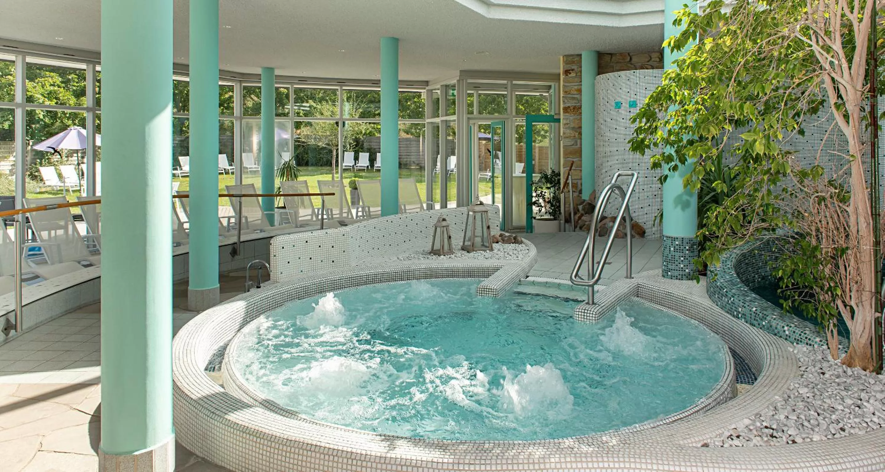 Hot Tub in Victor's Residenz-Hotel Teistungenburg