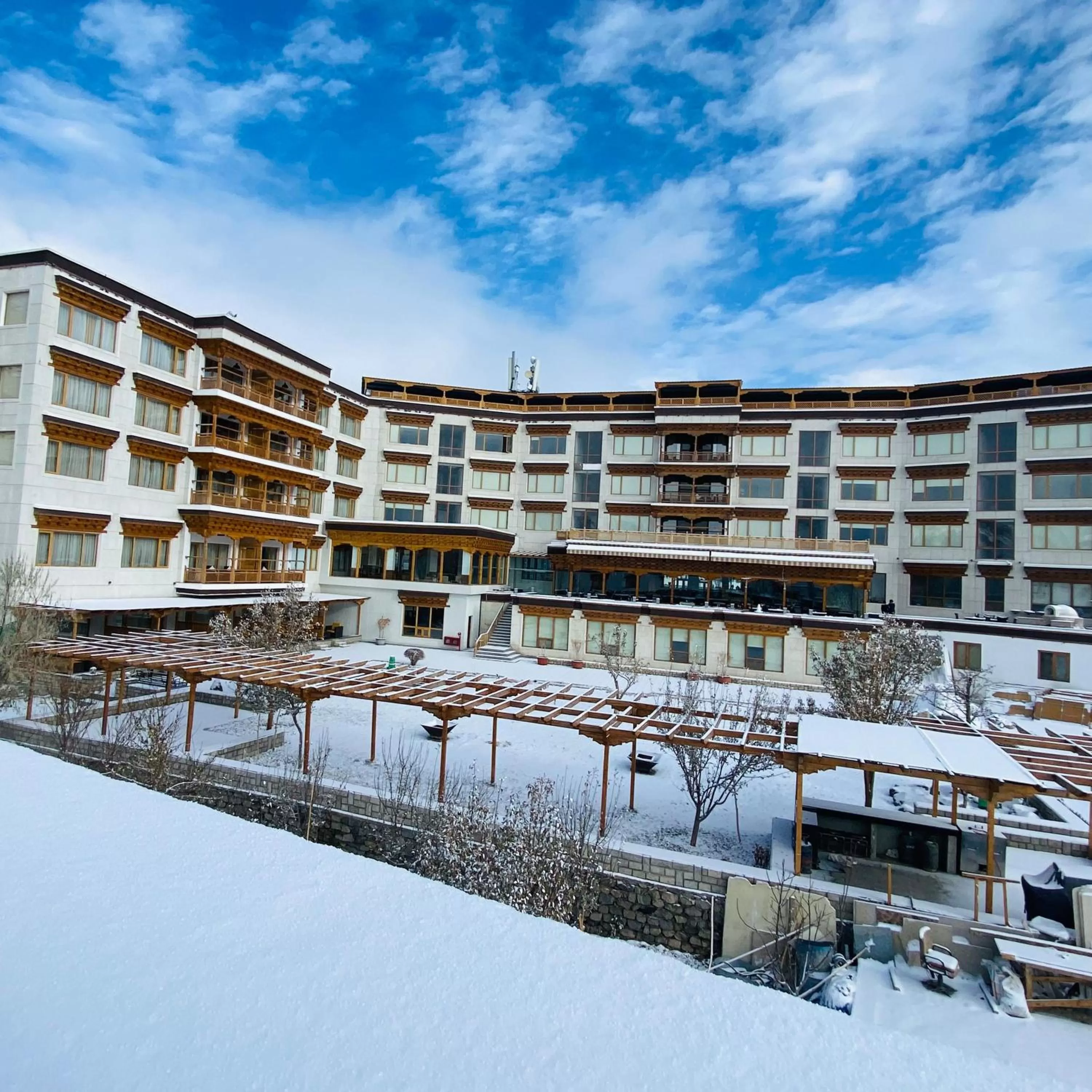 Property building in The Grand Dragon Ladakh