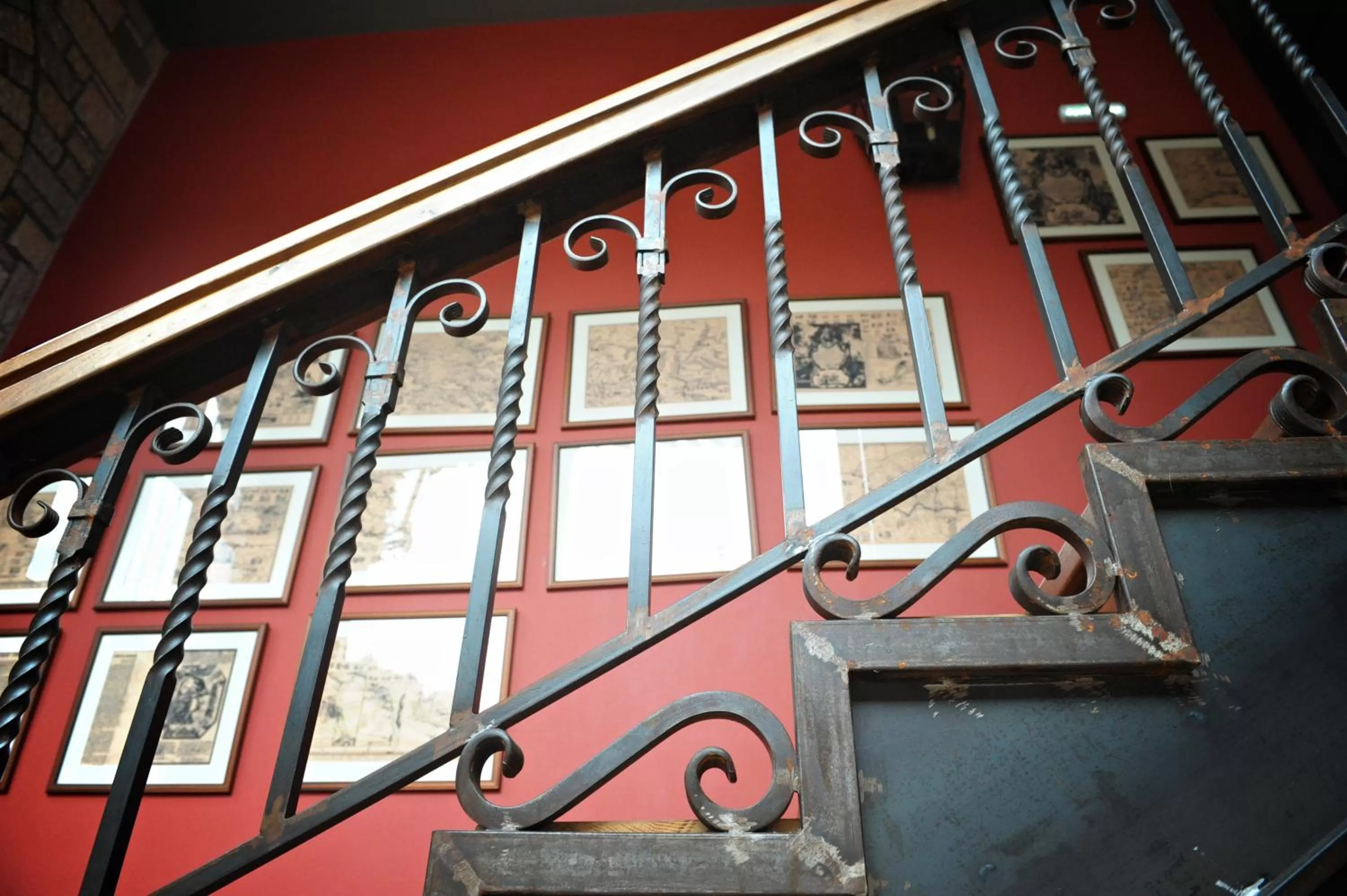 Decorative detail in Kazarma Hotel