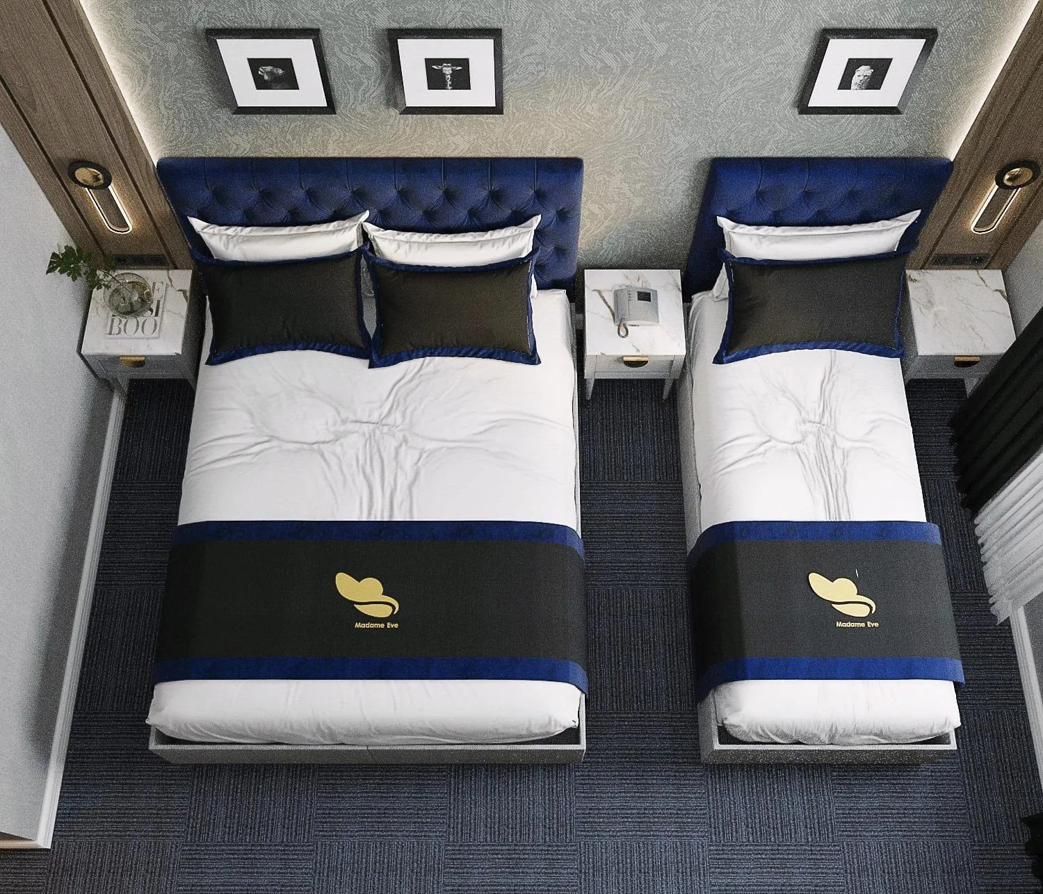 Bed in Selenay Hotel