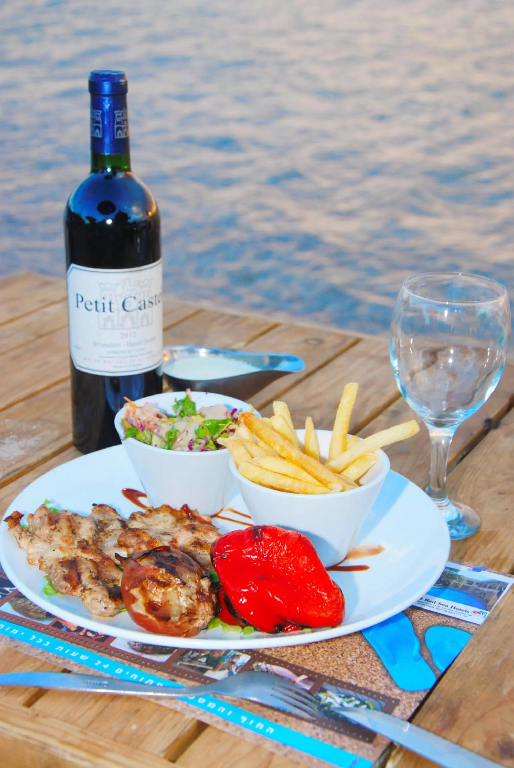 Food close-up in Red Sea Hotel