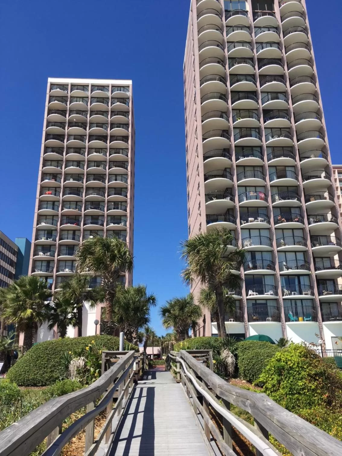 Property building in Suites at the Beach