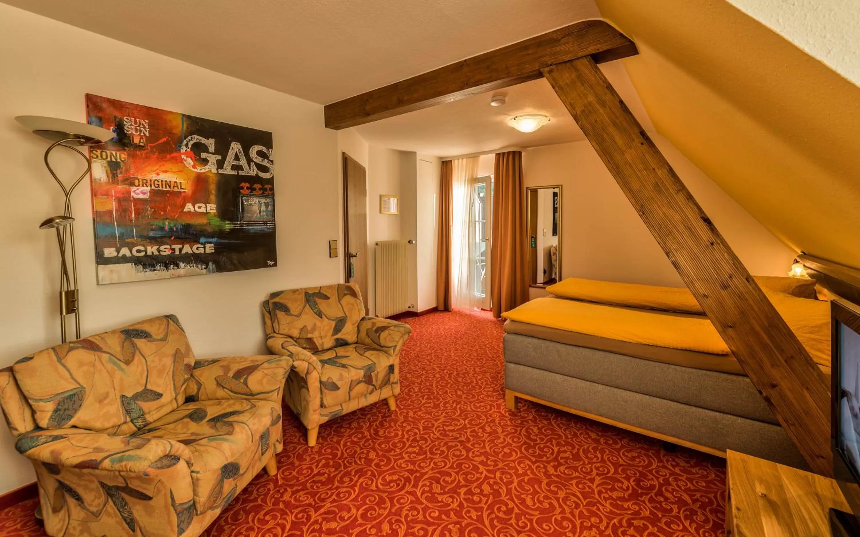 Photo of the whole room, Bed in Hotel Sonneneck Titisee -Adults Only-