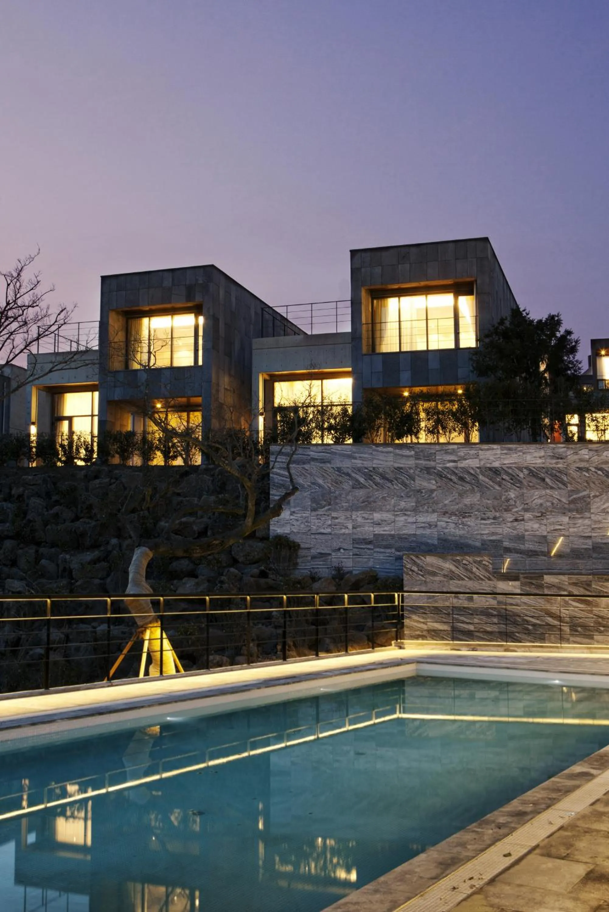 Property building in Lotte Resort Jeju Artvillas