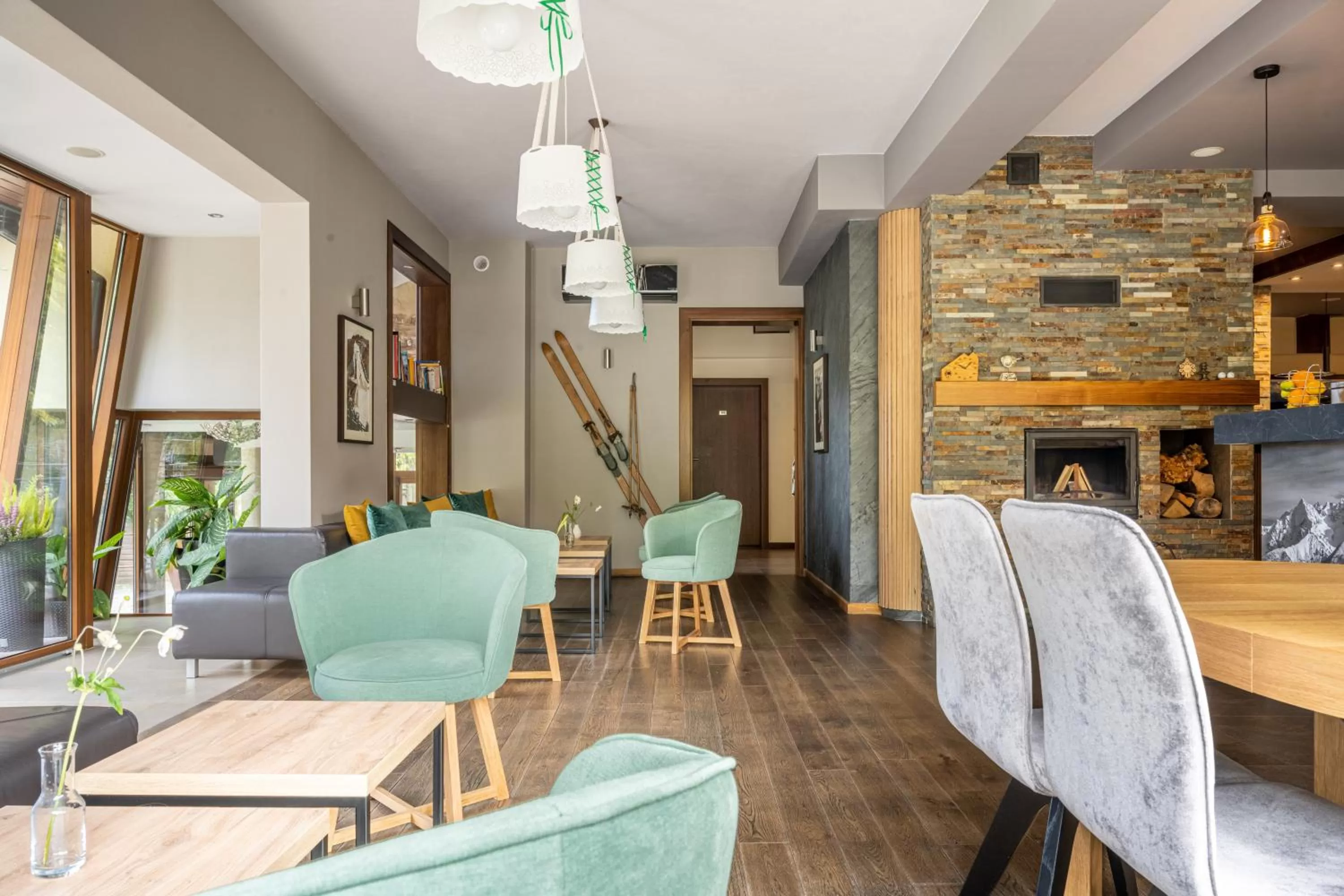 Living room in Hotel Willa Pod Skocznią