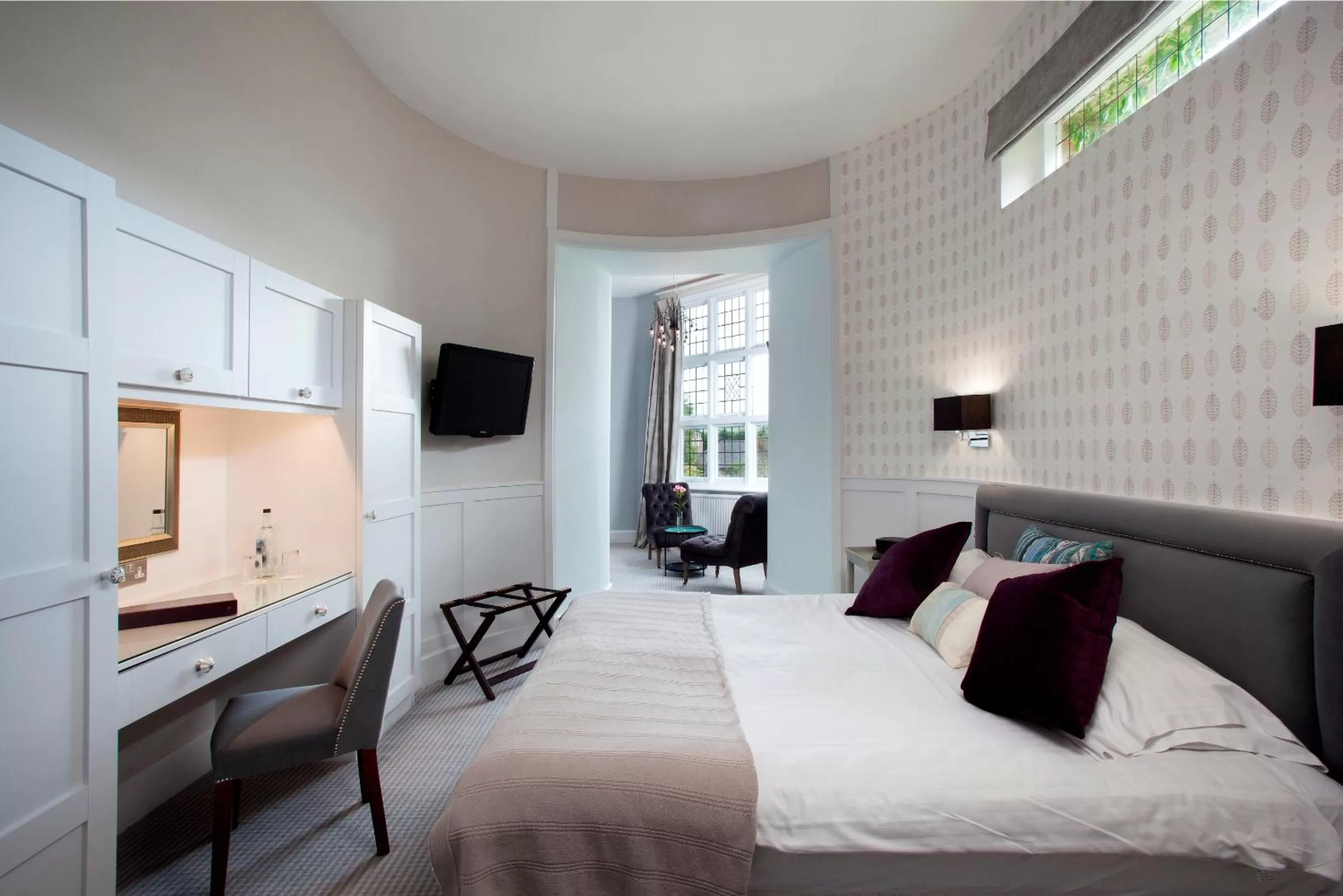 Photo of the whole room, Bed in Budock Vean Hotel and Spa