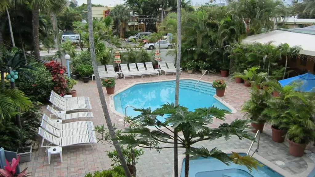 Swimming pool in Victoria Park Hotel