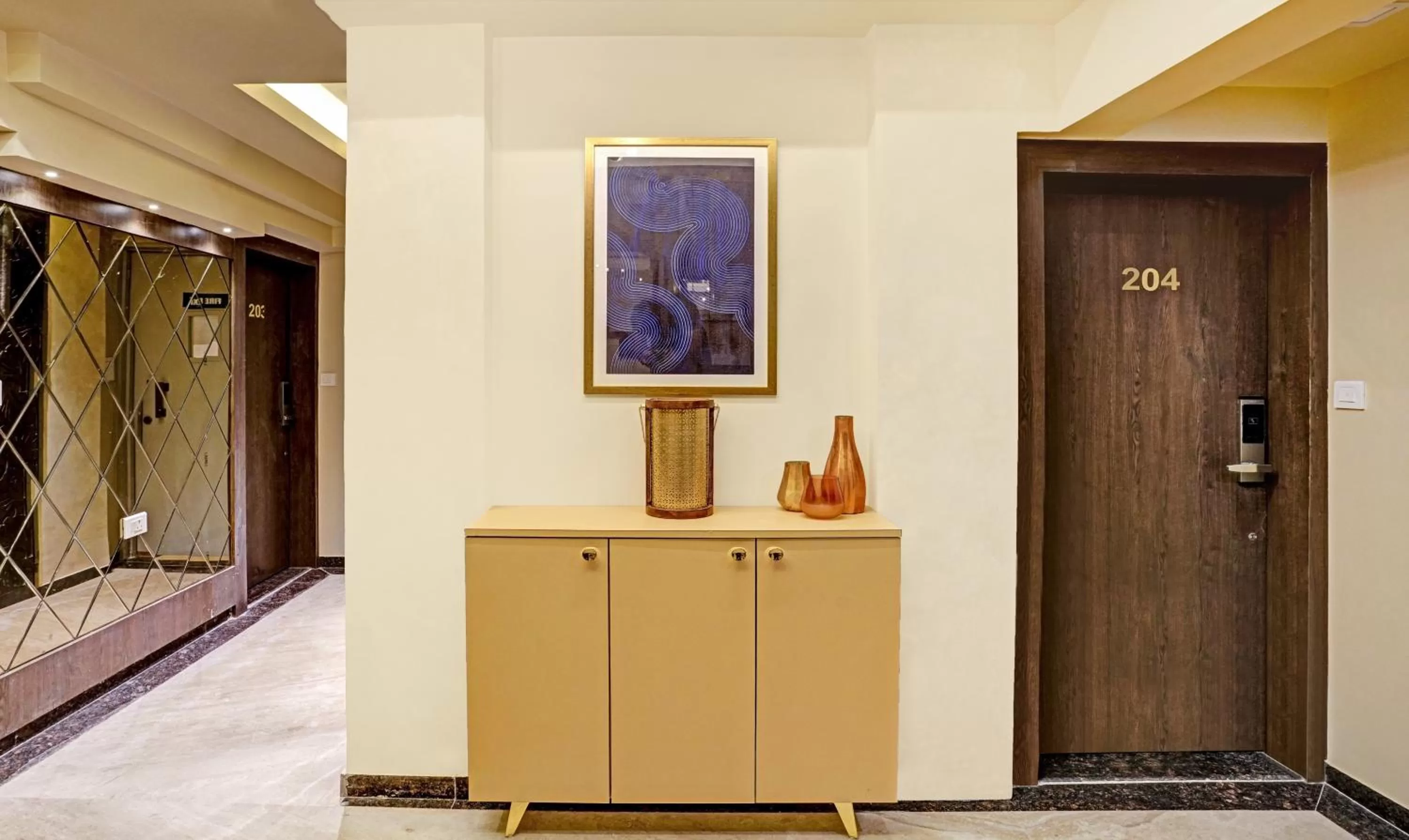 Lobby or reception in Treebo Premium Golden Bliss Trimurti Nagar Square